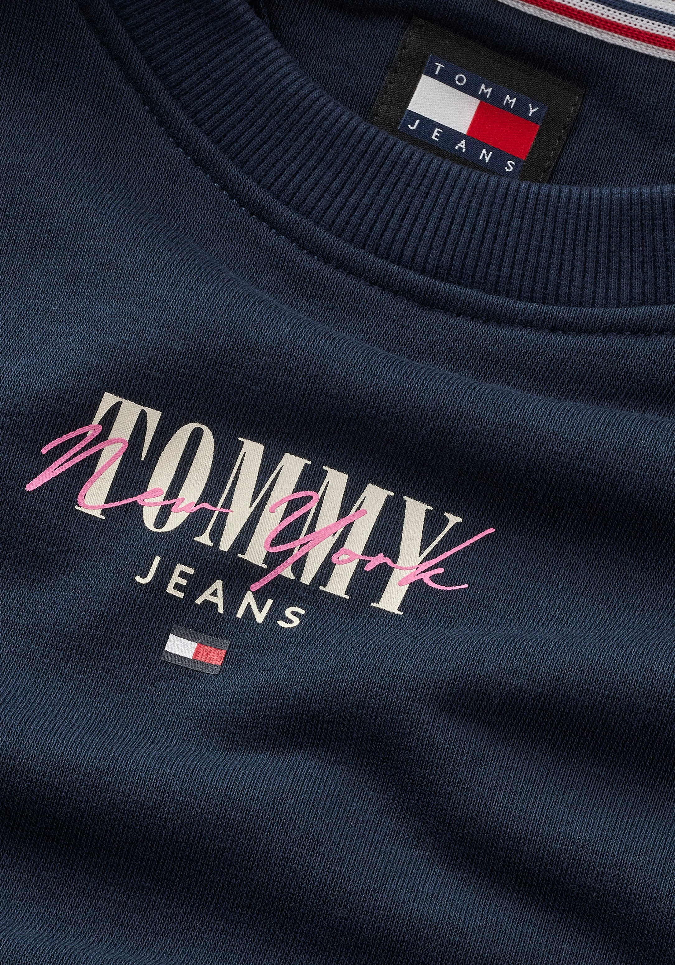 Tommy Jeans Curve Sweatshirt »TJW RLX ESSENTIAL LOGO CREW EXT«, Große  Größen bei ♕