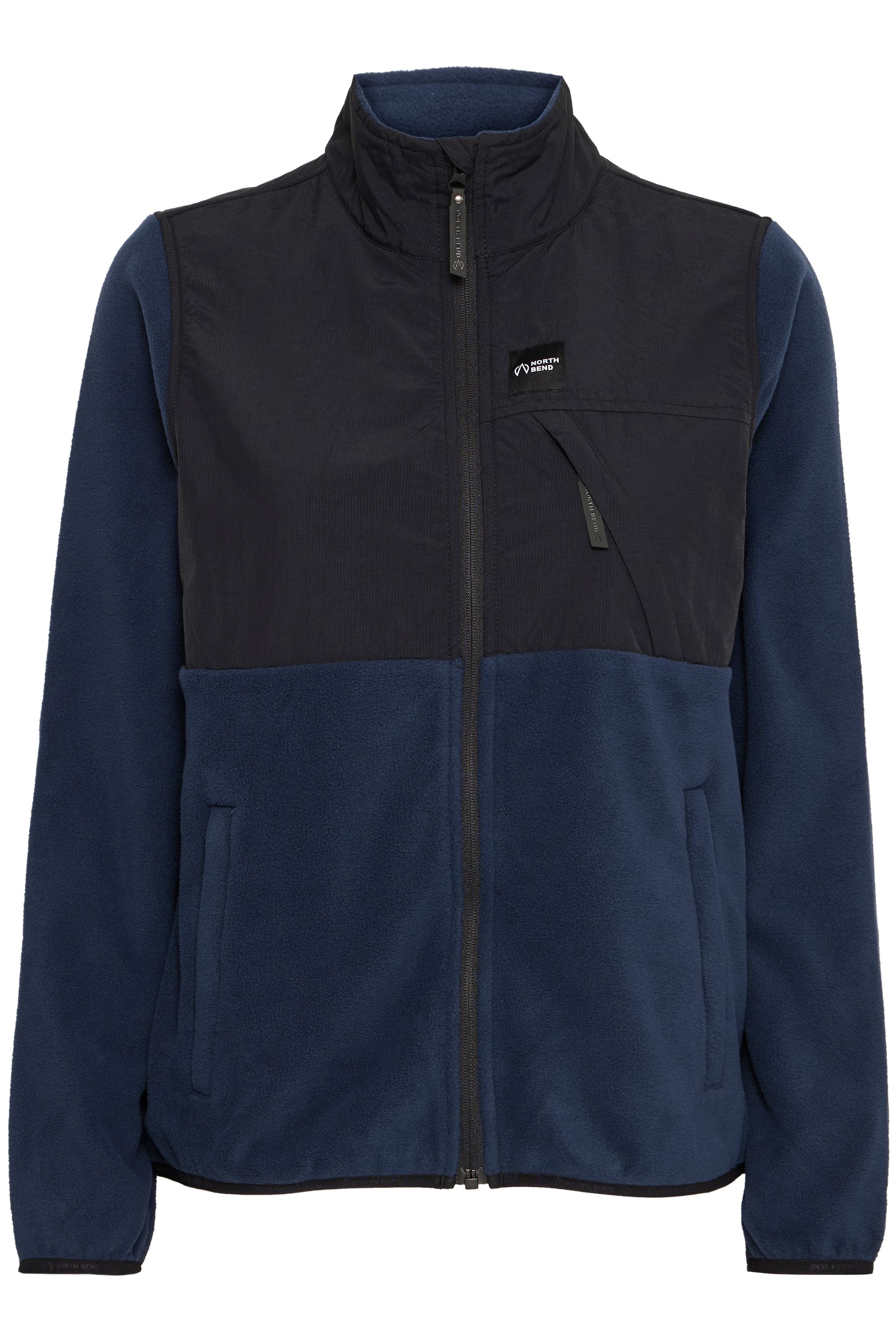 North Bend Fleecejacke »Fleecejacke NBDelia W«, ohne Kapuze