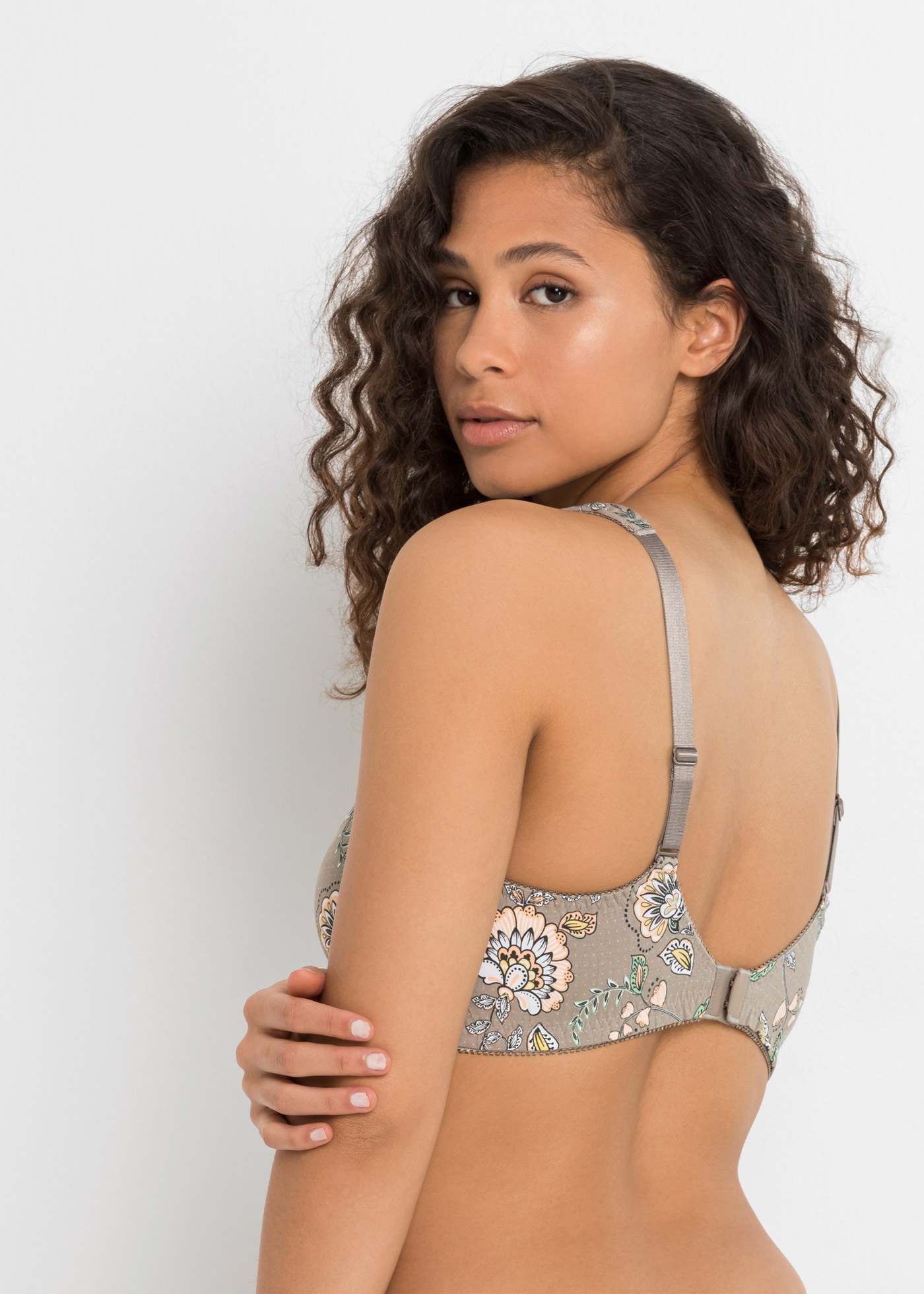 bonprix Büstenhebe »BH ohne Bügel mit Baumwolle (3er Pack)« Packung, 3, 3 Stk. BH ohne Bügel mit Baumwolle (3er Pack)