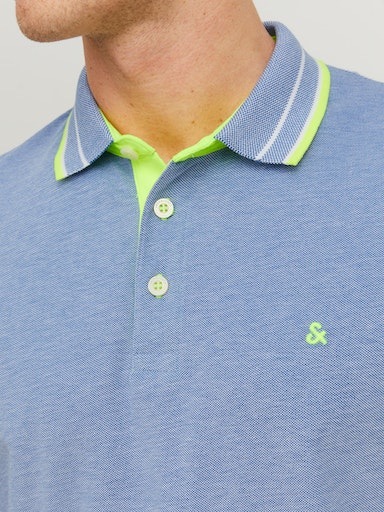 Jack & Jones Poloshirt »JJEPAULOS POLO SS NOOS«, mit Logo Stickerei