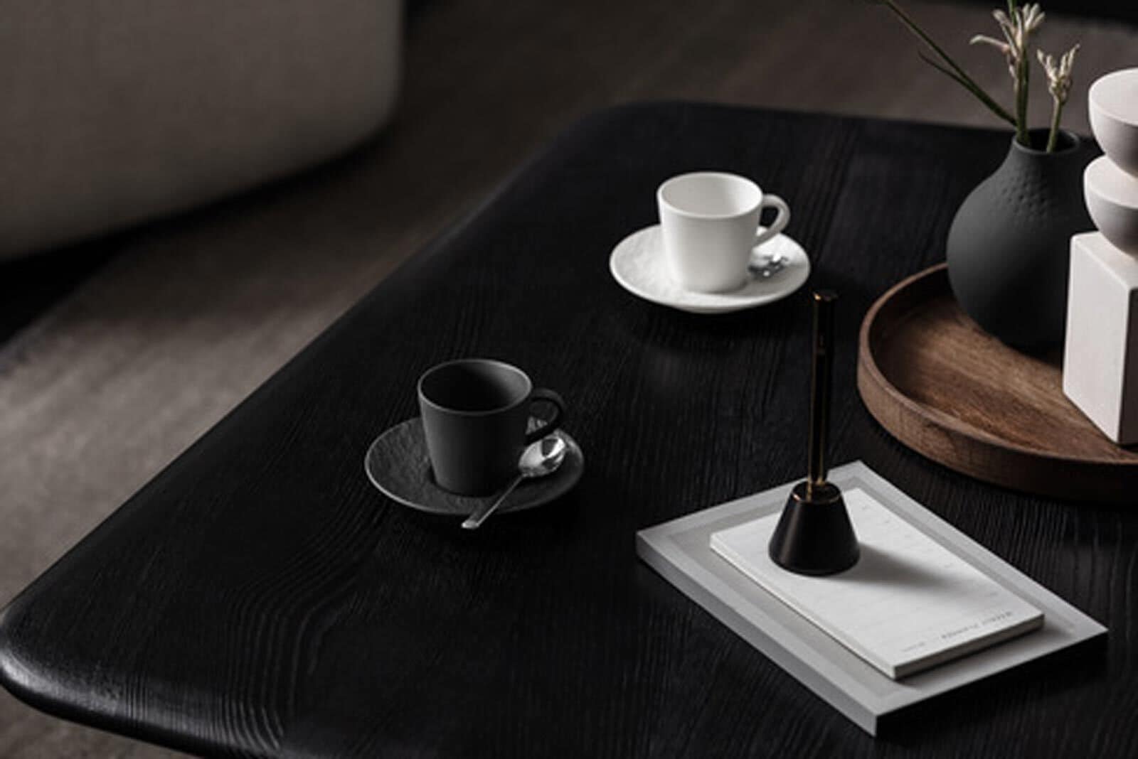 Villeroy & Boch Tasse »Espressotasse mit Untertasse Manufacture Rock 60 ml / ø 12,1 cm schwarz«