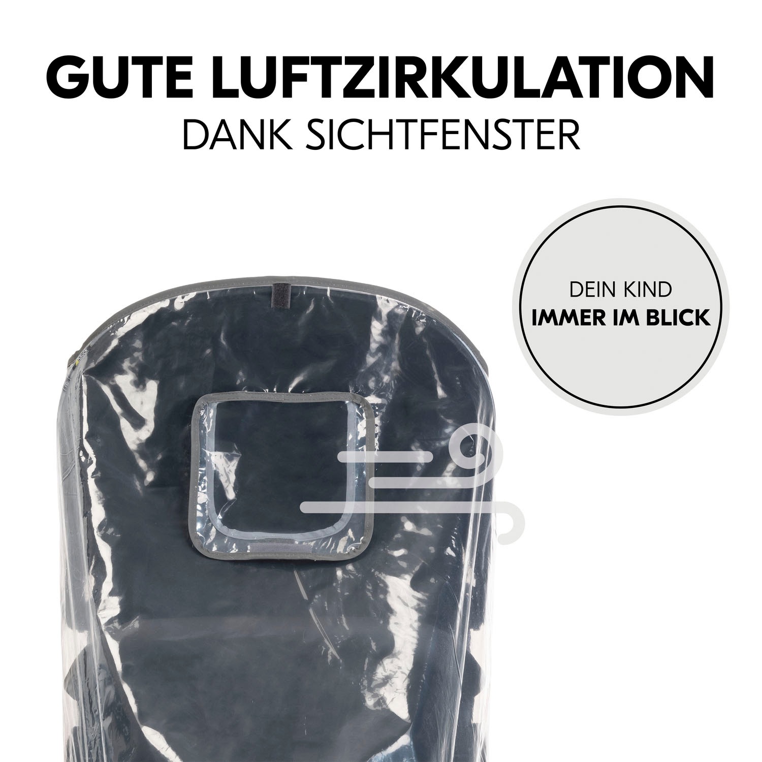 Hauck Kinderwagen-Regenschutzhülle »Pushchair Raincover 3W«, für 3-Rad-Buggy