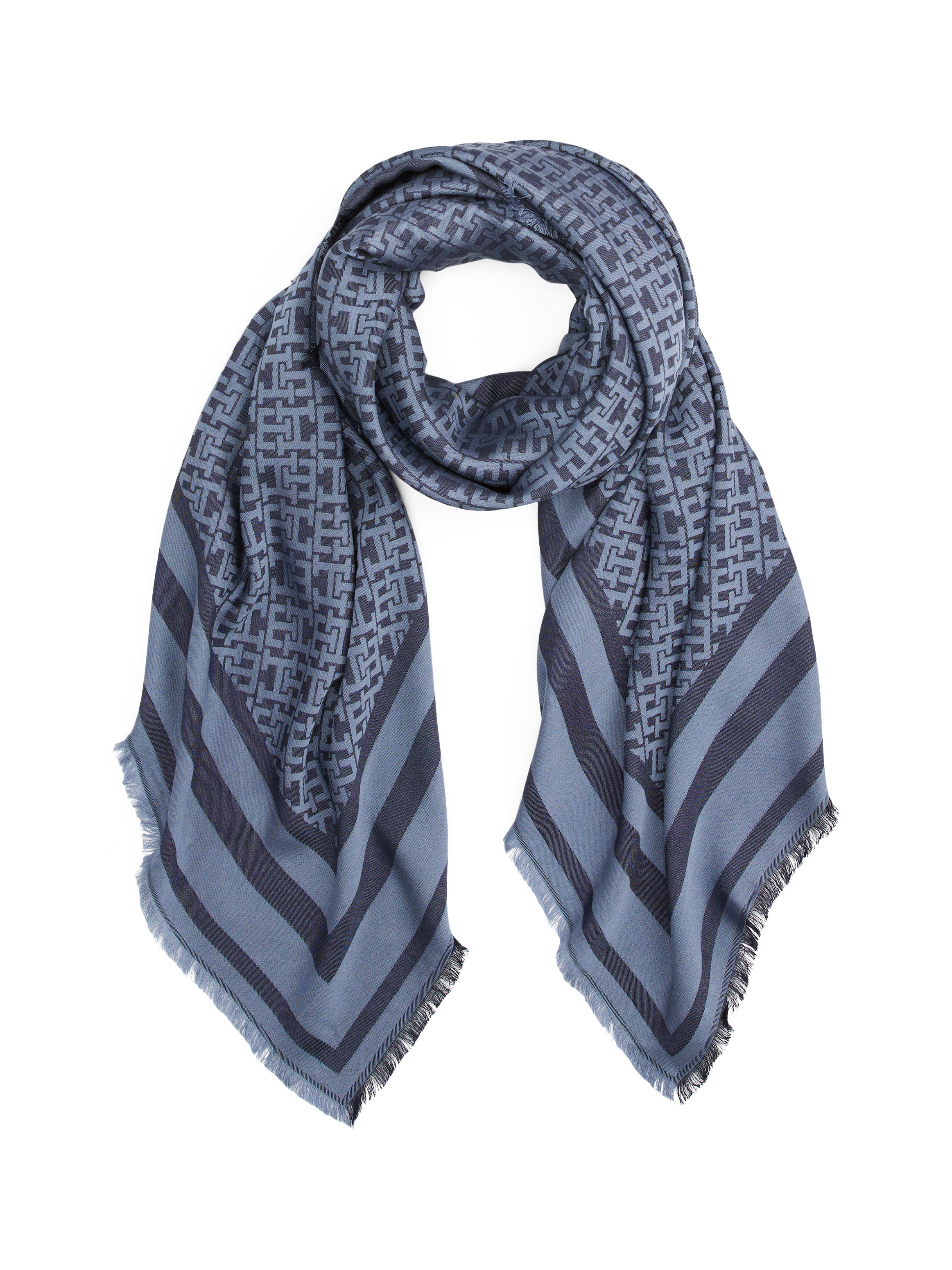 Tommy Hilfiger Modetuch »TH MONOGRAM SQUARE«