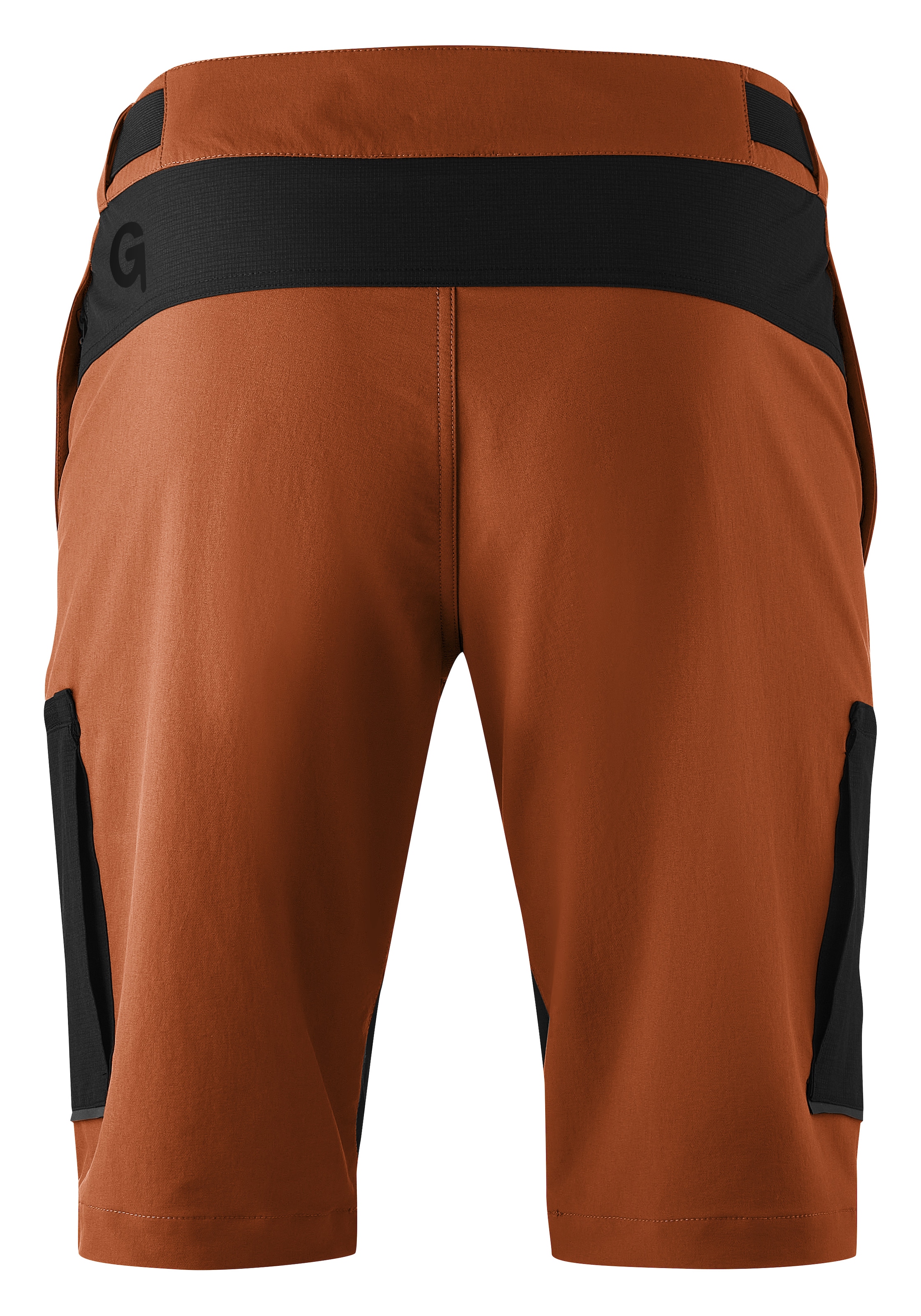 Gonso Radhose »GARZONE«, Herren Bike-Shorts, Fahrradhose mit Sitzpolster, Bund flexibel