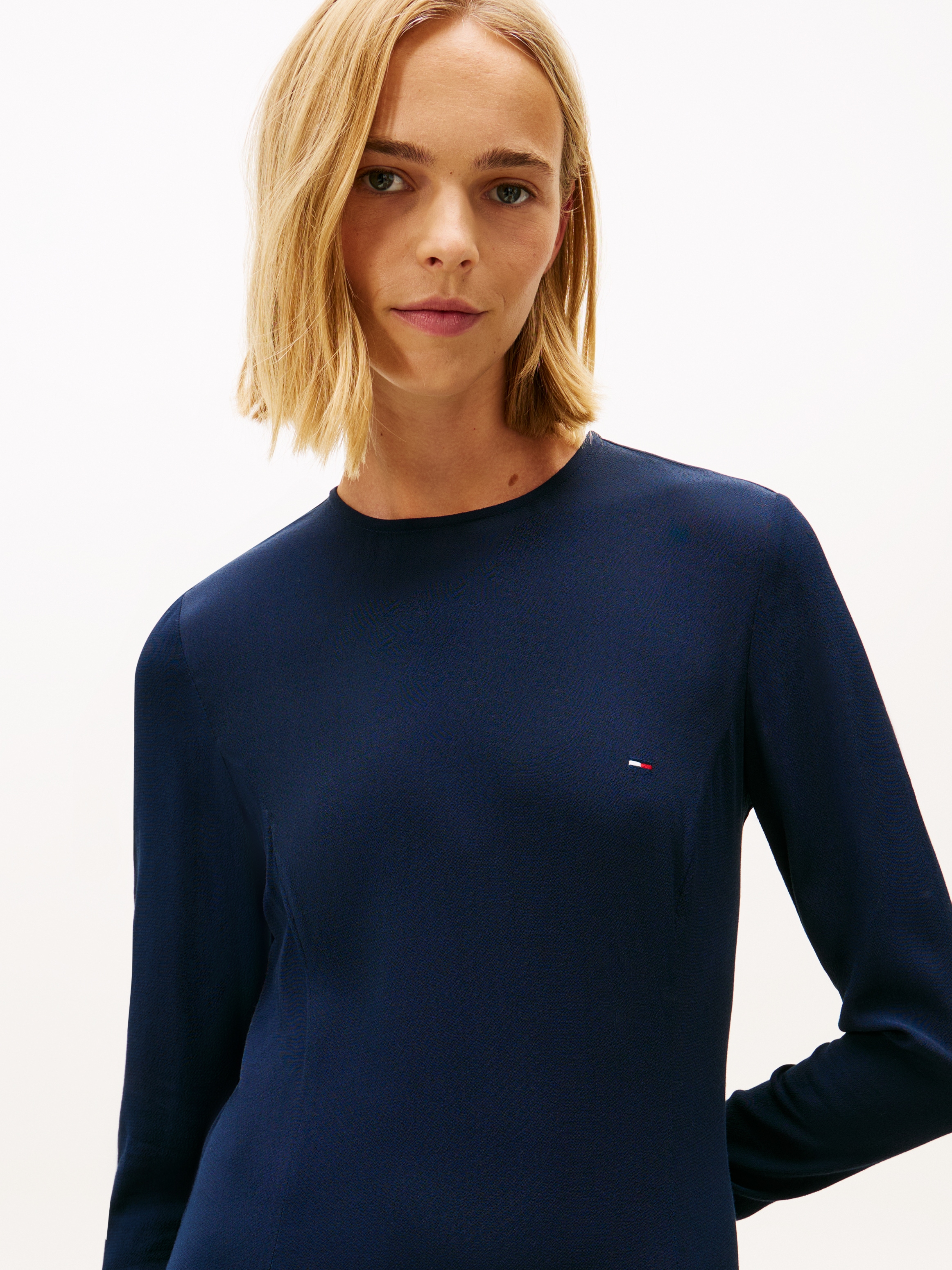 Tommy Jeans Minikleid »TJW MINI F&F LS DRESS«