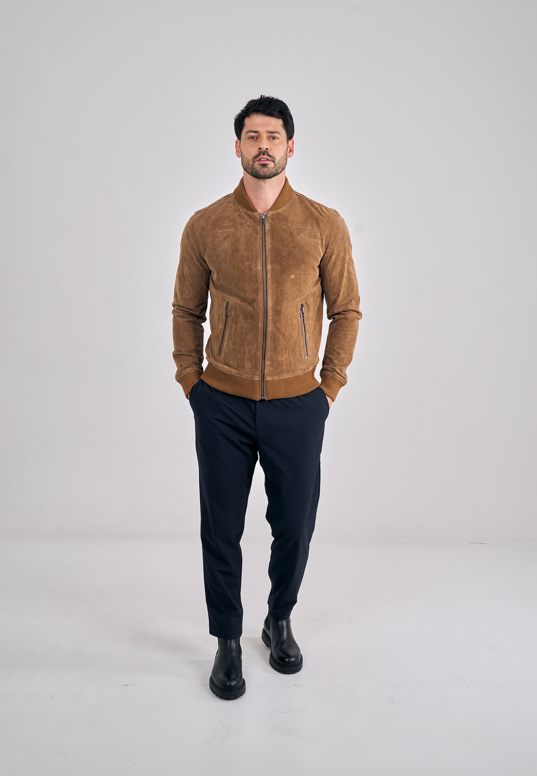 Freaky Nation Lederjacke »Ted«