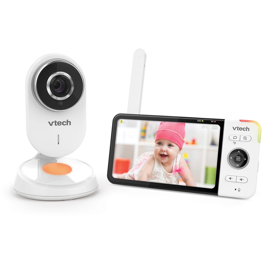 Vtech® Video-Babyphone »Babymonitor VM818 HD«, (Packung, 10 tlg.)