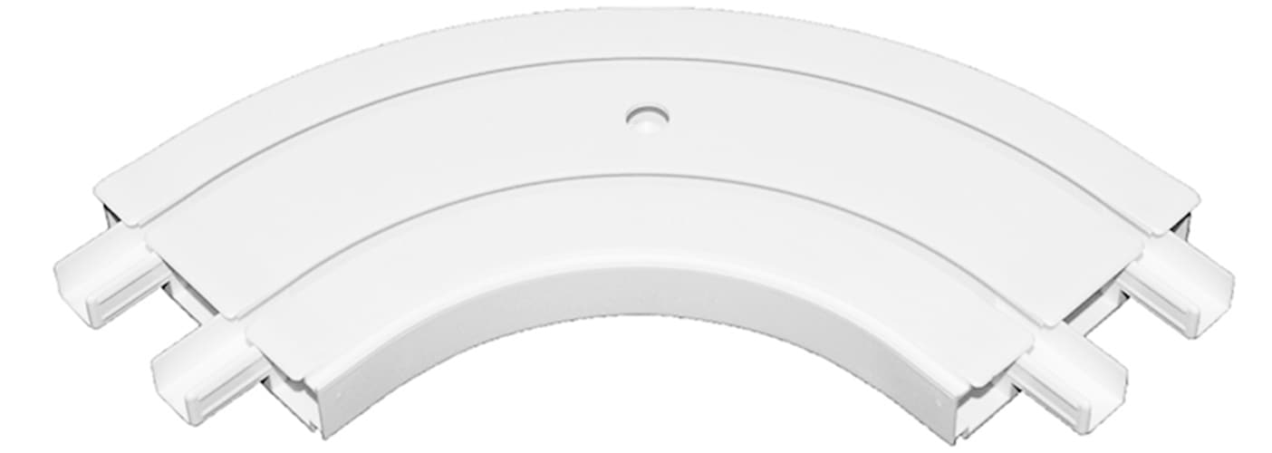 SN DECO GROUP Gardinenschiene »Innenbogen für Vorhangschiene SH« 2 läufig-läufig