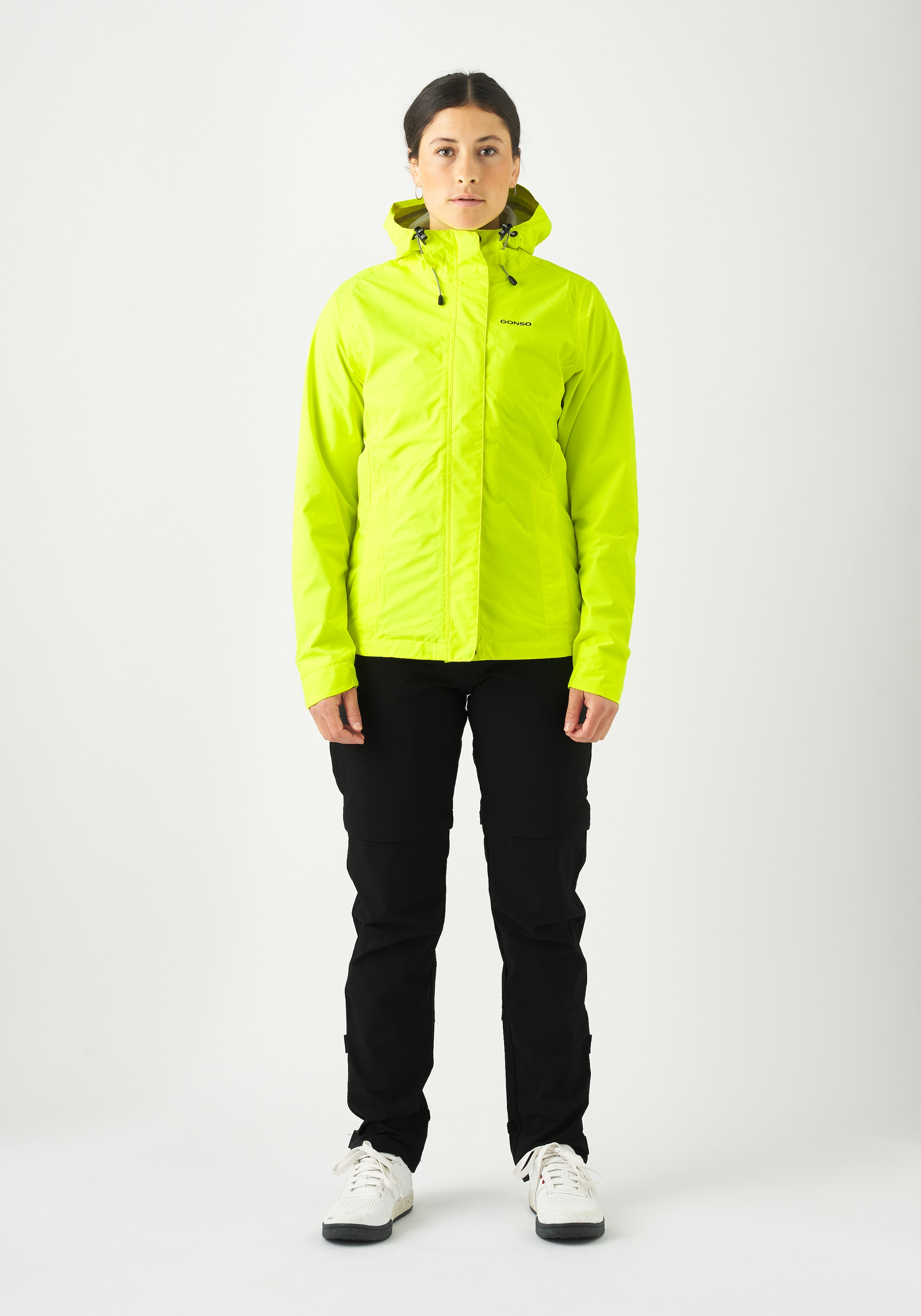 Gonso Fahrradjacke »Sura Light« Damen Regenjacke wind- und wasserdicht, Radjacke mit Kapuze