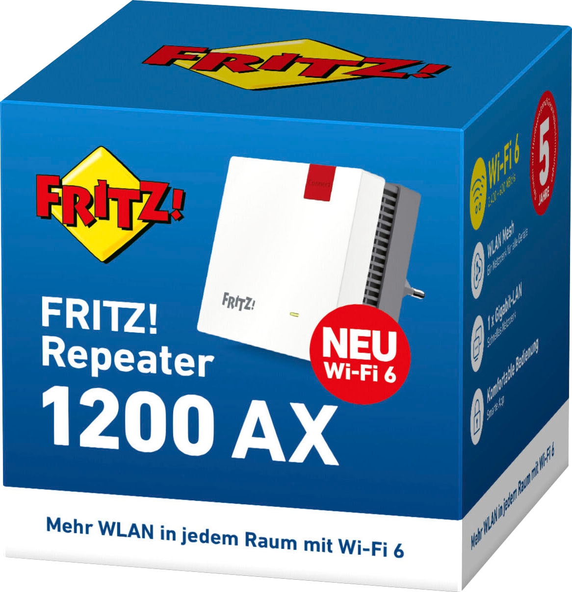 AVM WLAN-Router »Set: AVM FRITZ!Box 5590 Fiber + FRITZ!Repeater 1200AX«