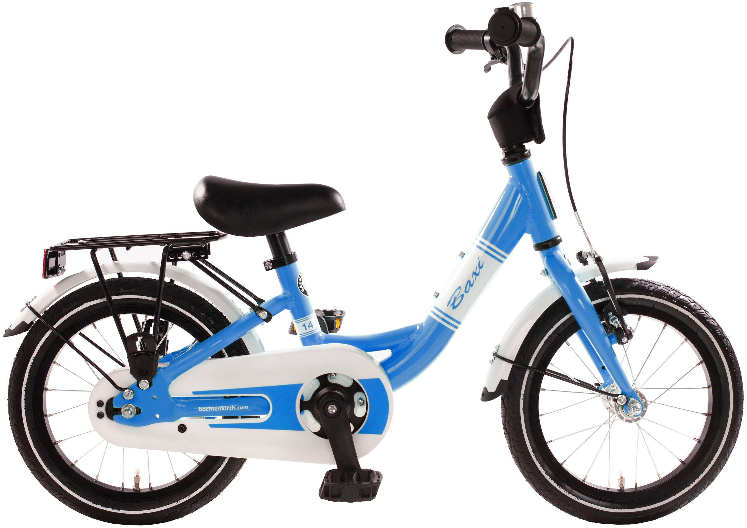 Kinderfahrrad »14" Baxi - blau«, 1 Gang, ohne Schaltung, (Packung), Alu Kinderfahrrad...