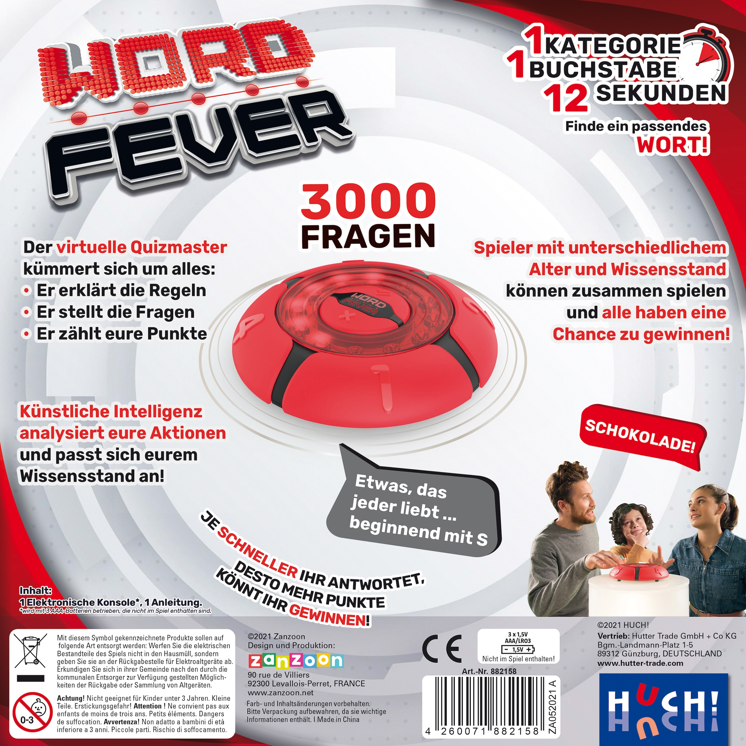 HUCH! Spiel »Word Fever«