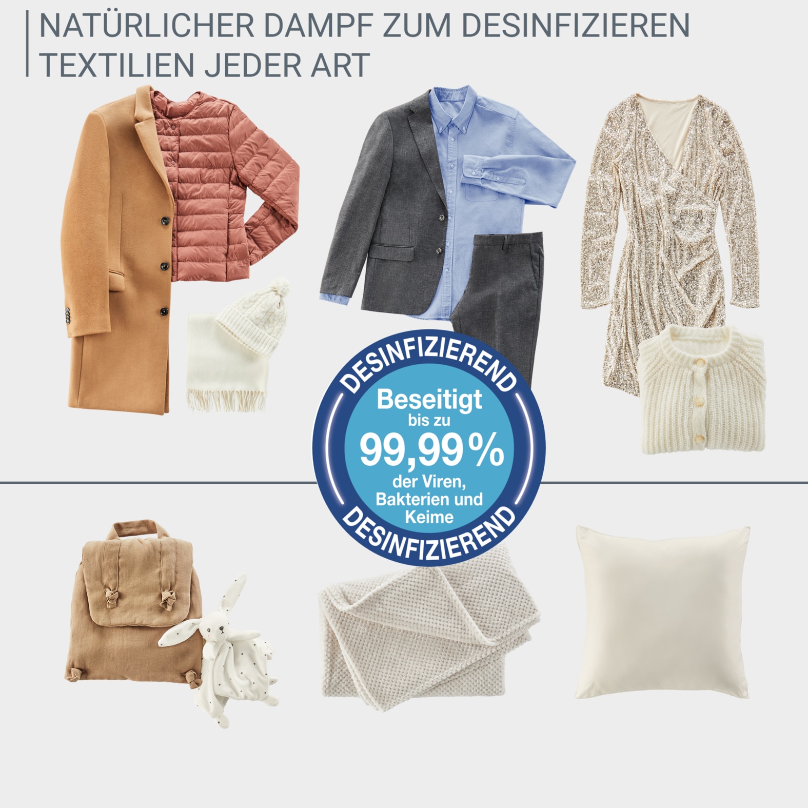 Tefal Stand-Dampfglätter »YT2020 Care For You First« 1500 W für Textilien, autom. Entknittern, Desinfizieren und Auffrischen