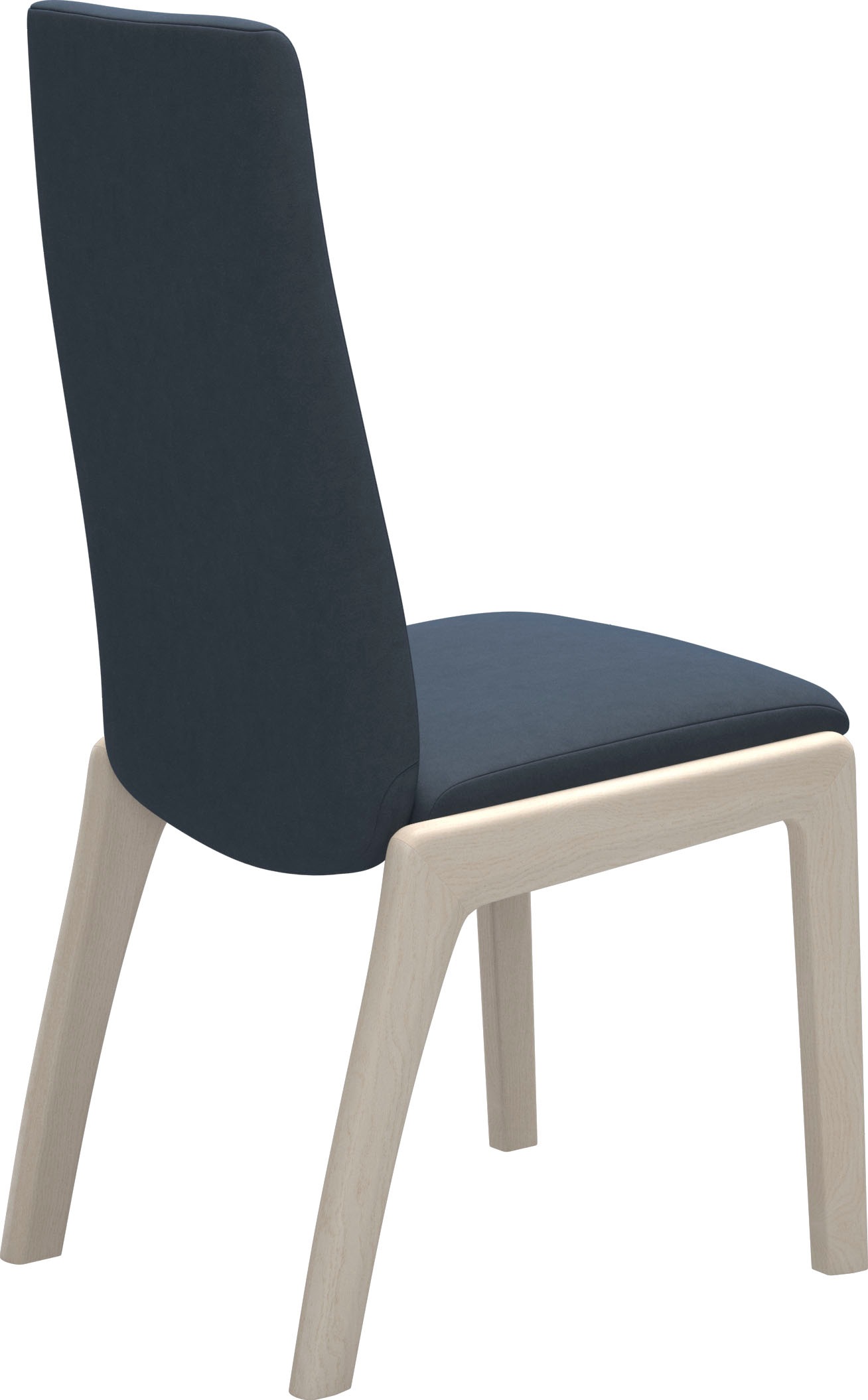 Stressless® Polsterstuhl »Laurel«, Microfaser DINAMICA, High Back, Größe M, mit abgerundeten Beinen in Eiche gekalkt
