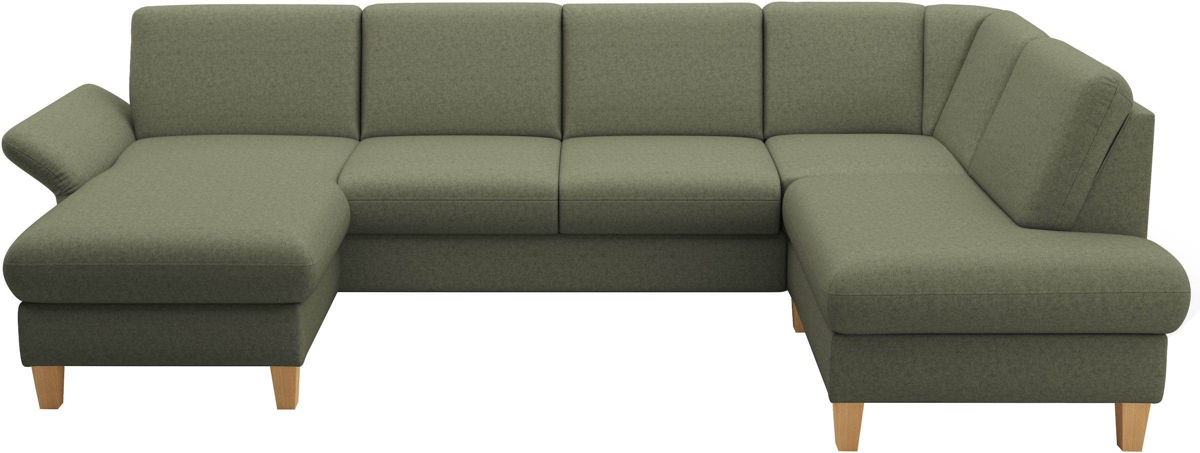 Home affaire Wohnlandschaft »Rochelle«, optional mit Armteilverstellung, mit Bettfunktion & Bettkasten
