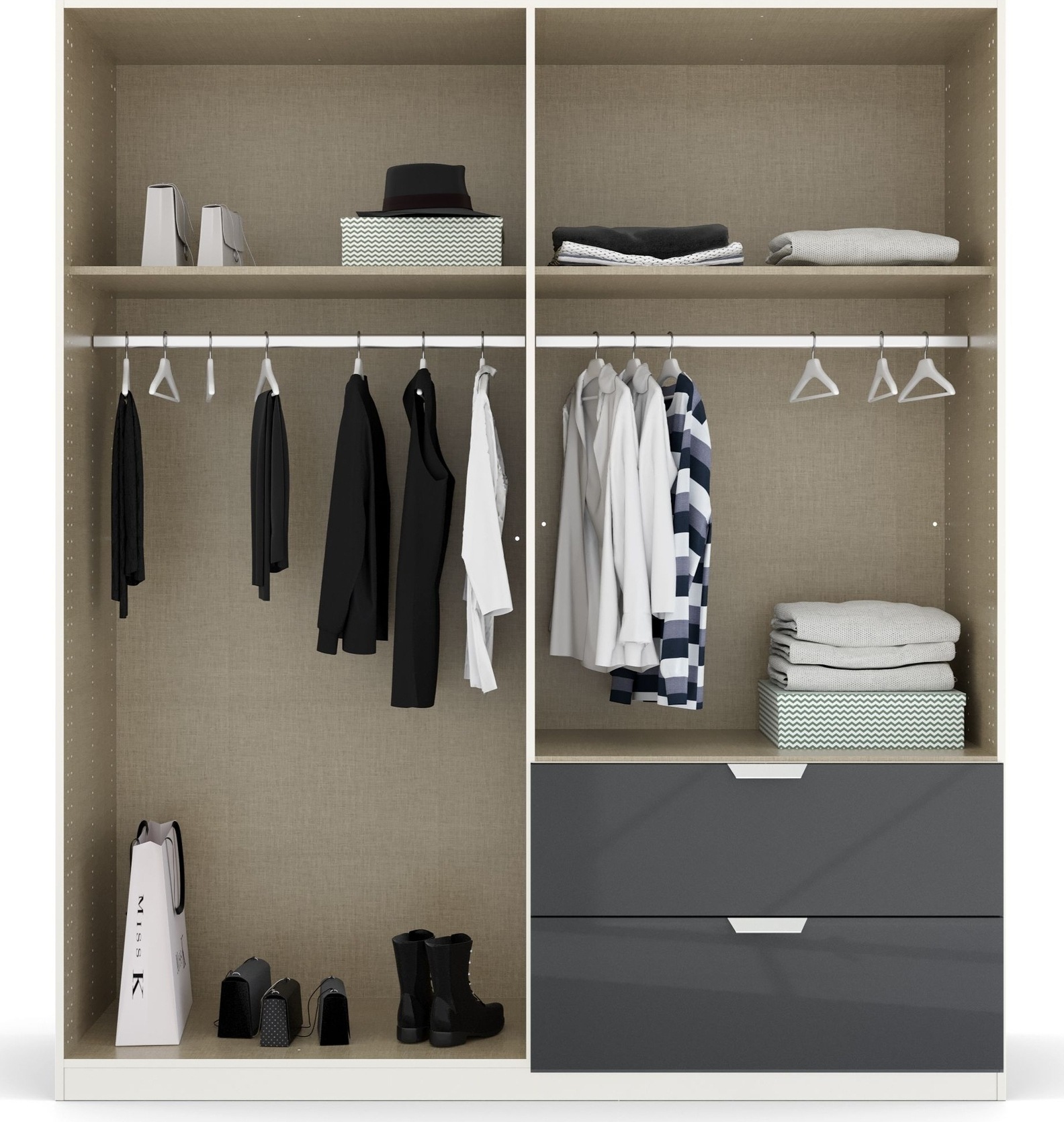 rauch Drehtürenschrank »Glamour by Quadra Spin«