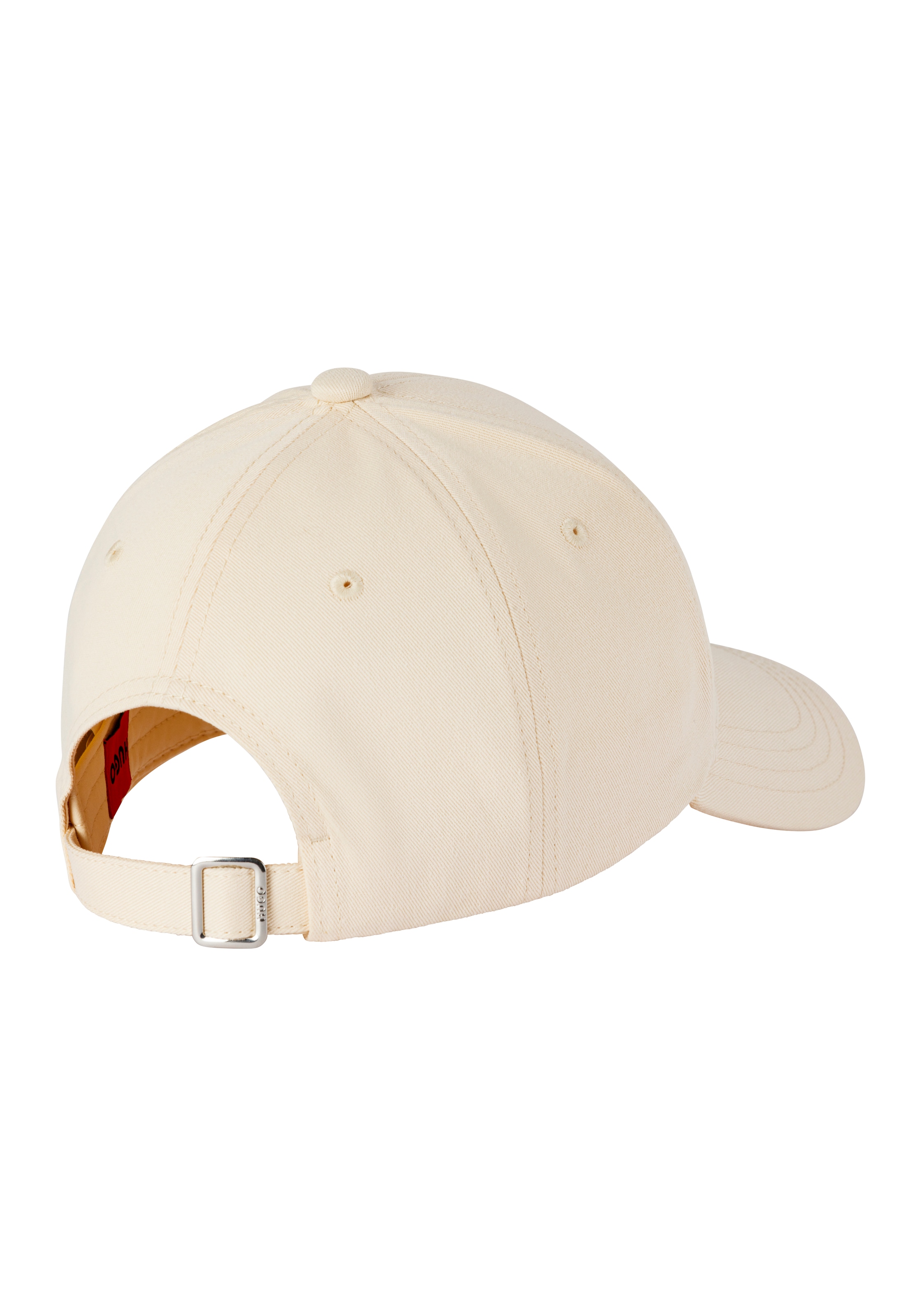 HUGO Fitted Cap »Ally-ME«, Metallniete mit Logo