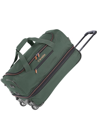 travelite Reisetasche »Basics, 55 cm, dunkelgrün«, mit Rollen kaufen