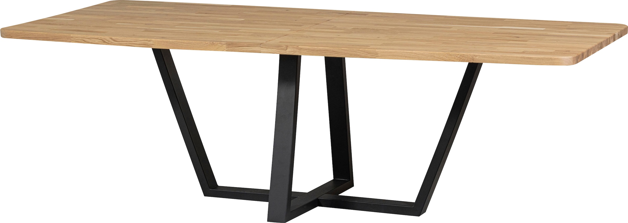 WOOOD Esstisch »Tablo«, Holz teilmassiv, rechteckige Form, H 77 cm x B 240 x T 100 cm