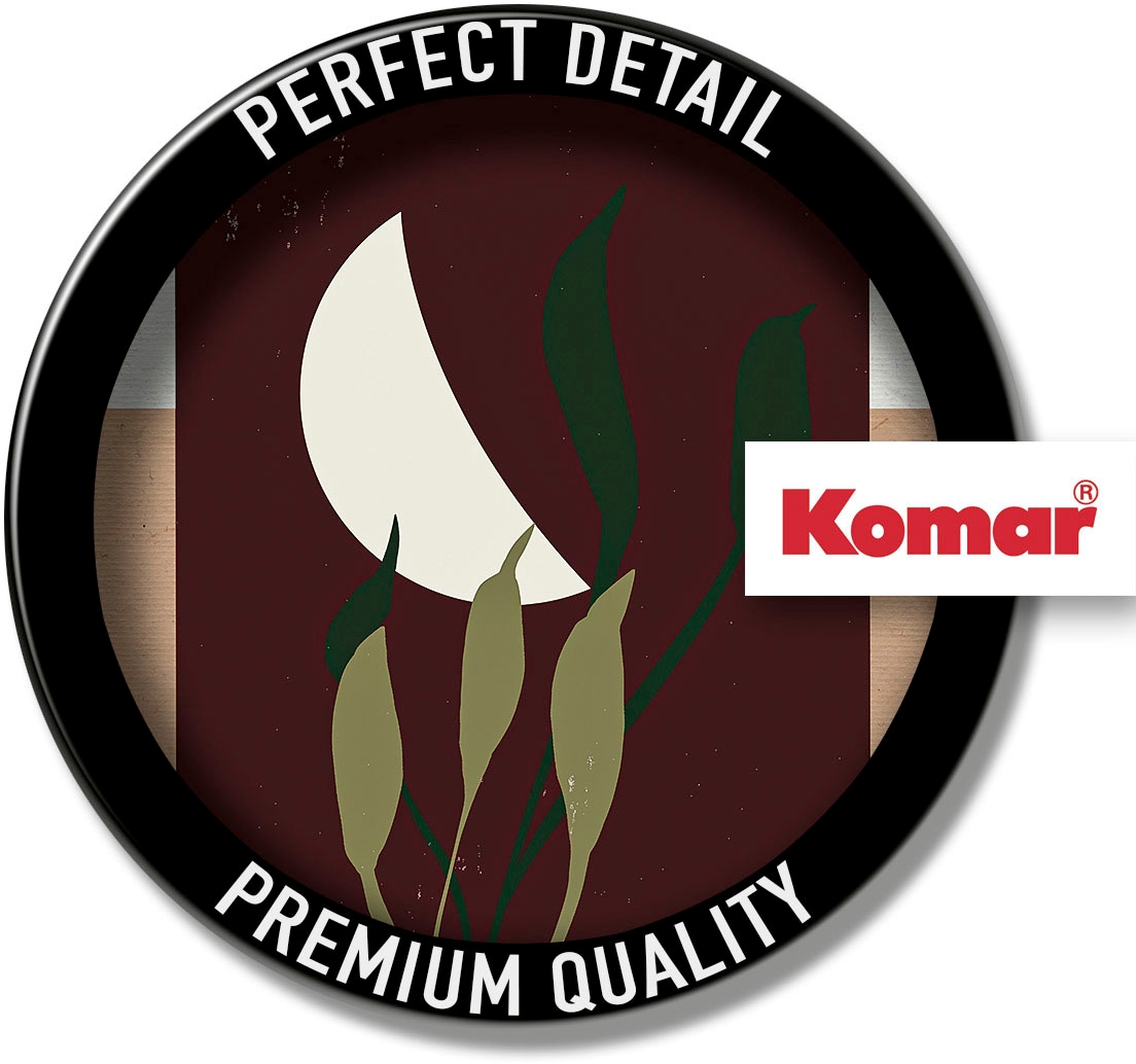 Komar Bild »Silence Half Moon« Natur 1 Stk. tlg. Wandbild zur Dekoration - ohne Rahmen