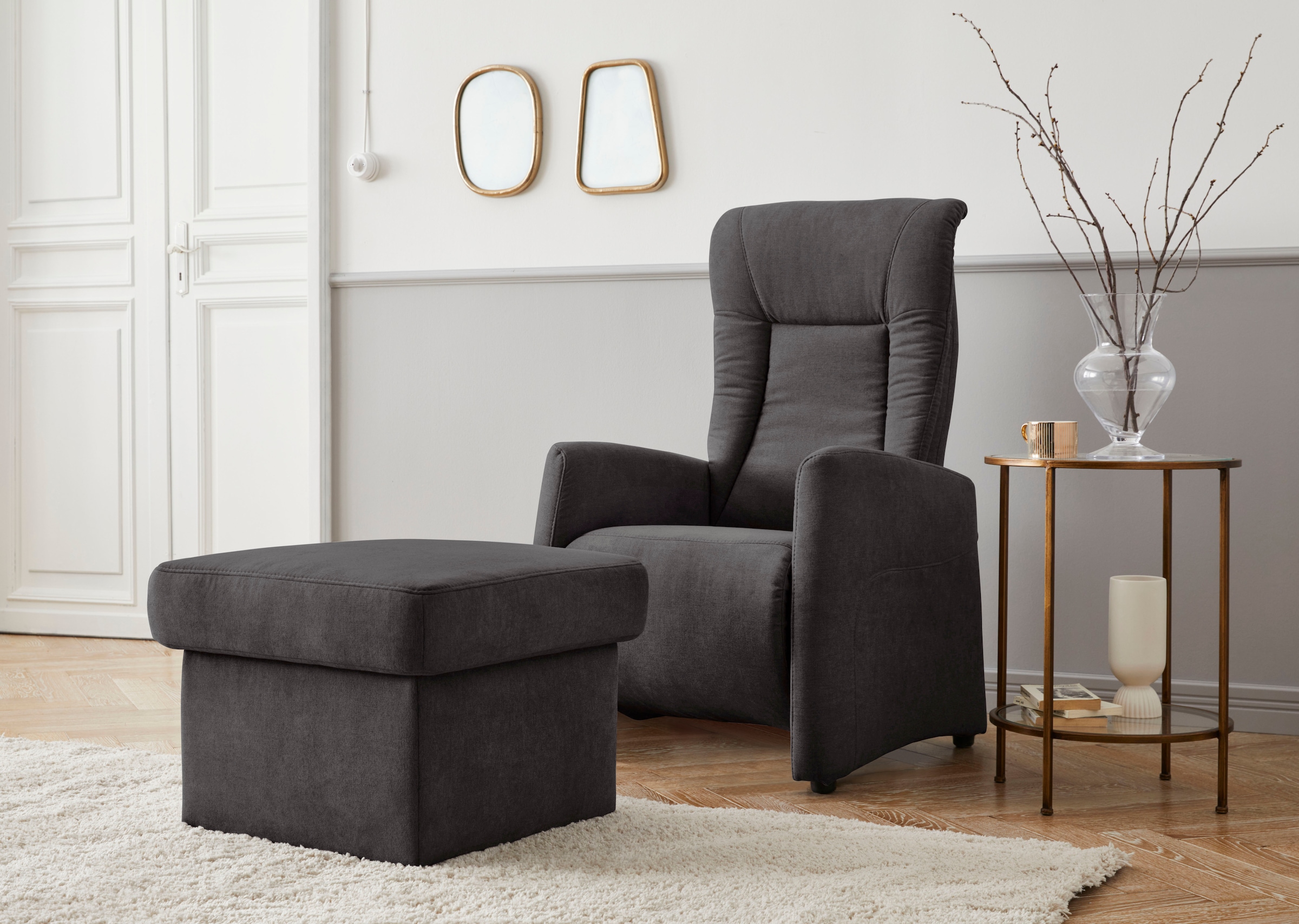 sit&more TV-Sessel »Melissa« wahlweise elektrisch oder manuell verstellbar, optional Aufstehhilfe