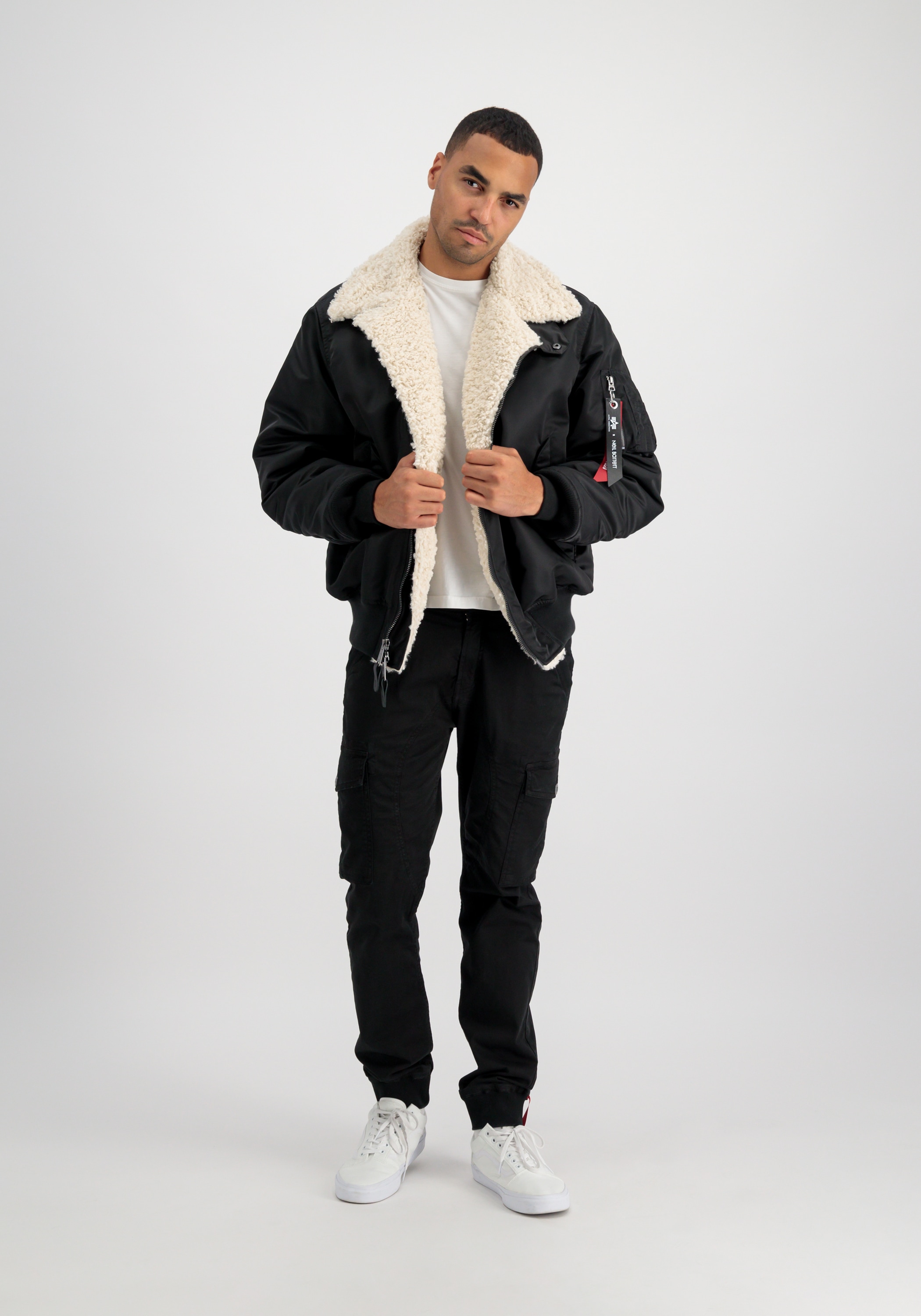 Alpha Industries Bomberjacke »Alpha Industries Men - Bomber Jackets NB MA-1 B-3 Biker Jacket«