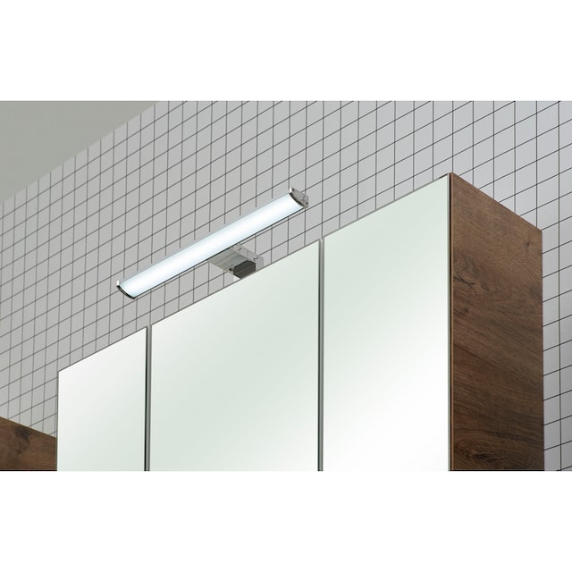 PELIPAL Spiegelschrank »Quickset«, Breite 65 cm, 3-türig, LED-Beleuchtung,  Schalter-/Steckdosenbox online kaufen | mit 3 Jahren XXL Garantie