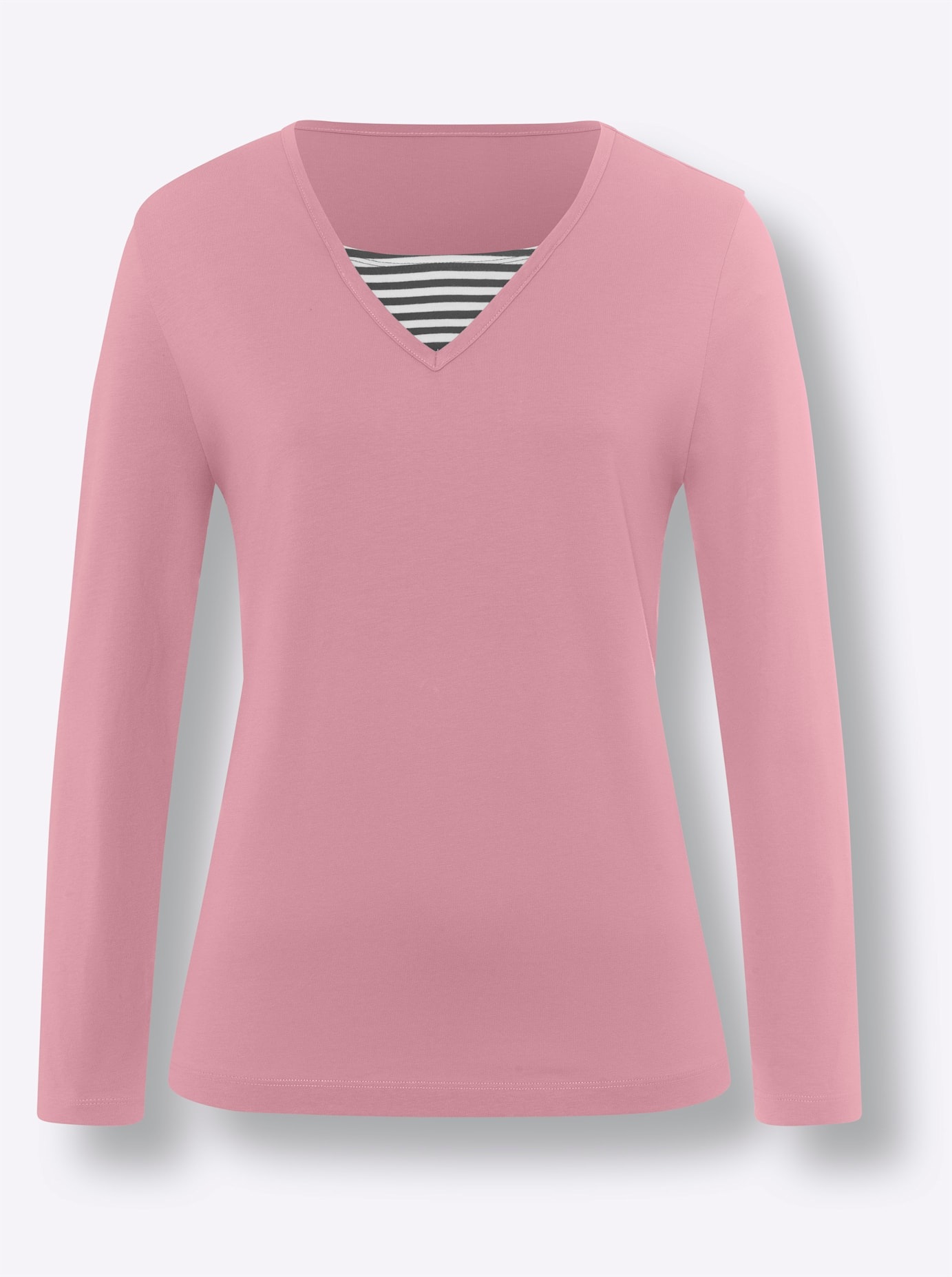 Classic Basics 2-in-1-Langarmshirt »2-in-1-Shirt«, (1 tlg.)