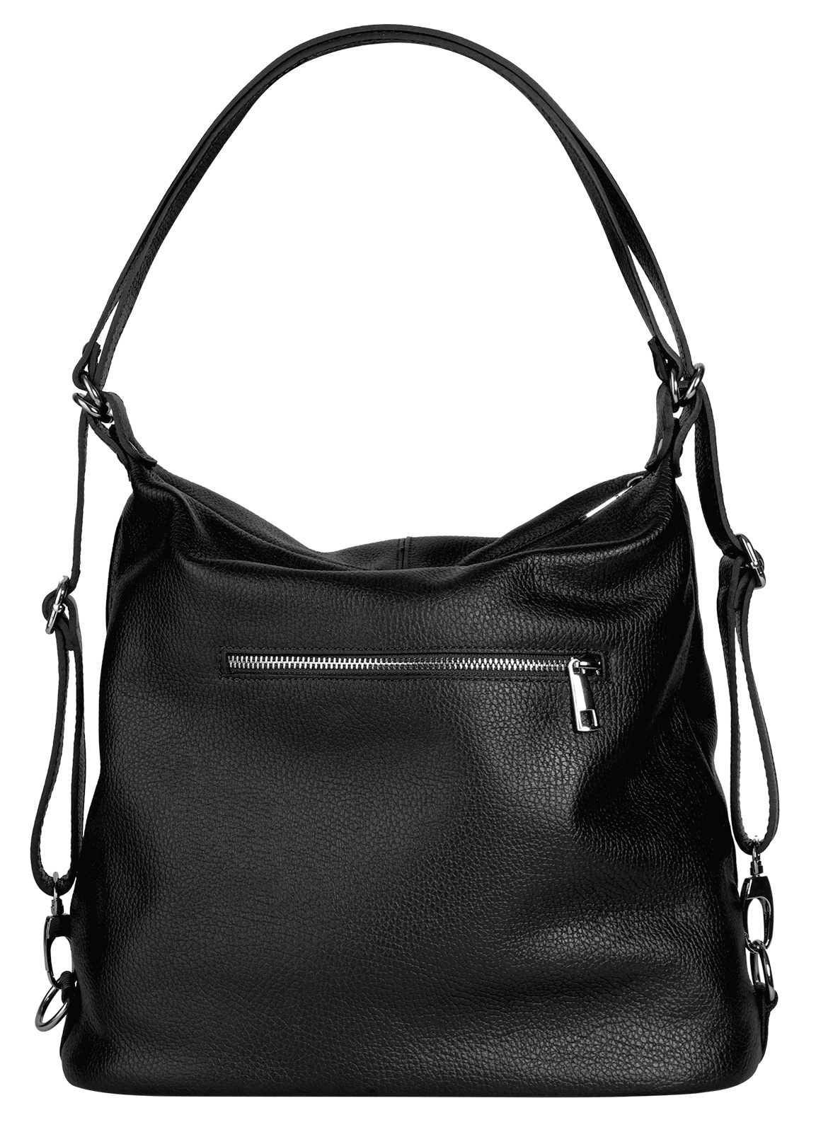Samantha Look Cityrucksack, echt Leder, Made in Italy