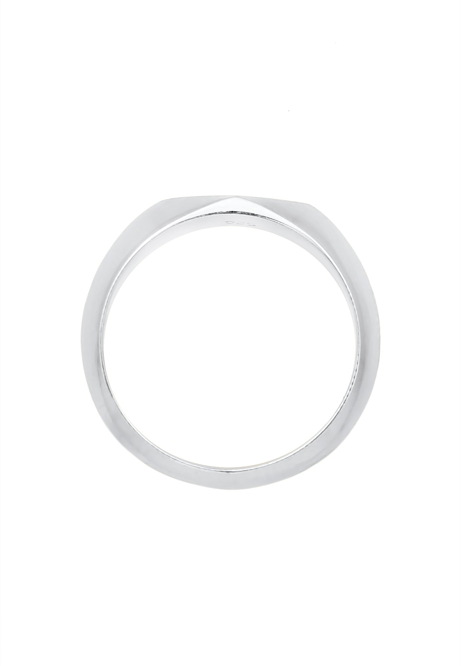 Elli Siegelring »Ring Kleiner Siegelring Raute Pinky Ring 925 Silber«