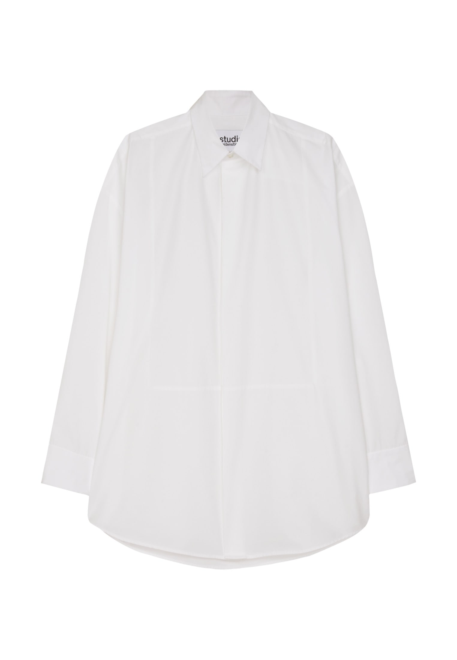 studio seidensticker Businesshemd »Studio« Oversized Langarm Kentkragen Uni