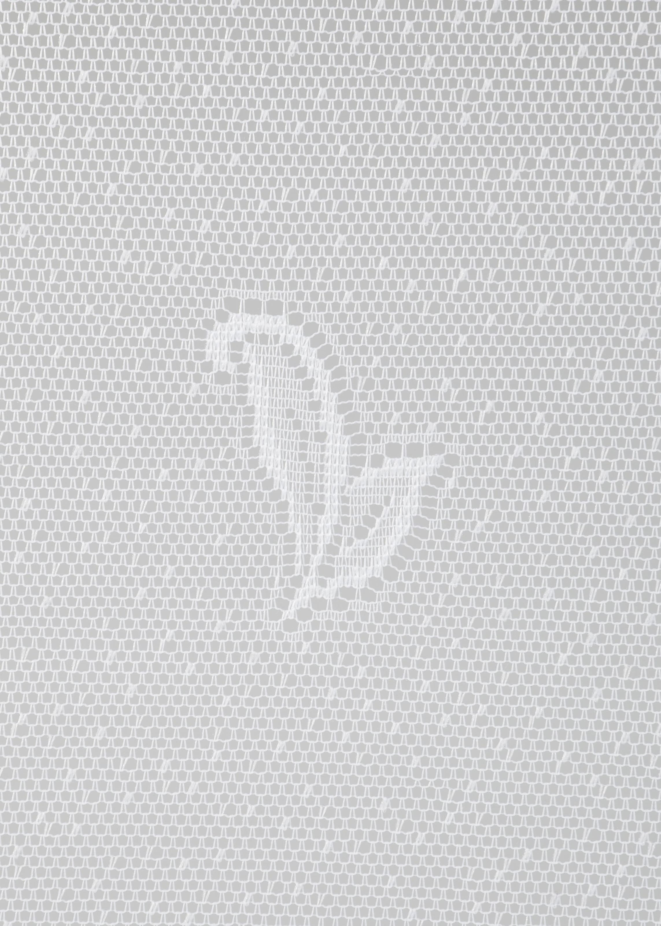 Weckbrodt Gardine »Wismar«, (1 St.), Jacquard, strukturiert, Allover,floral,halbtransparent, Bordüre, Store