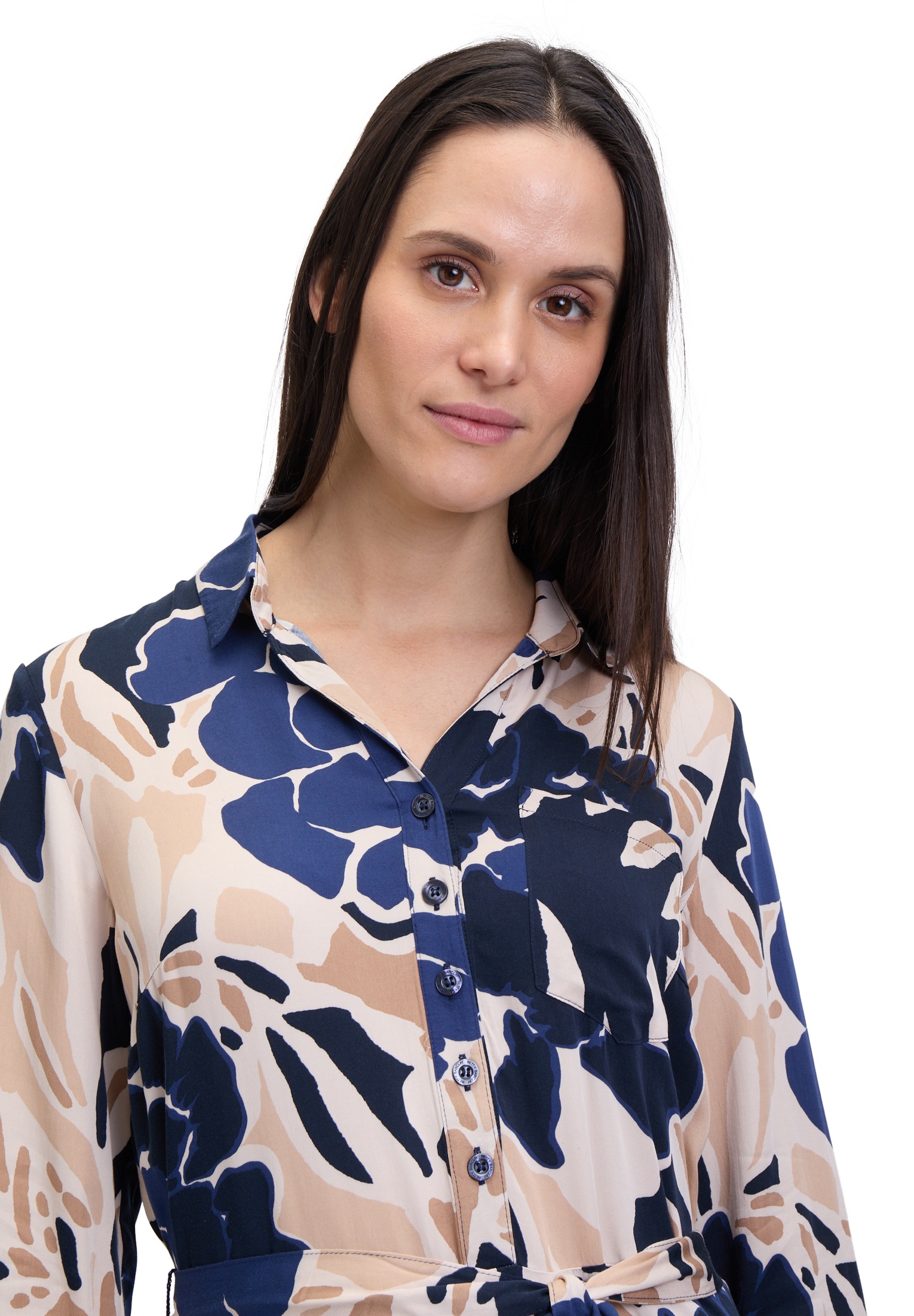Betty Barclay Hemdblusenkleid »Hemdblusenkleid mit Bindegürtel«