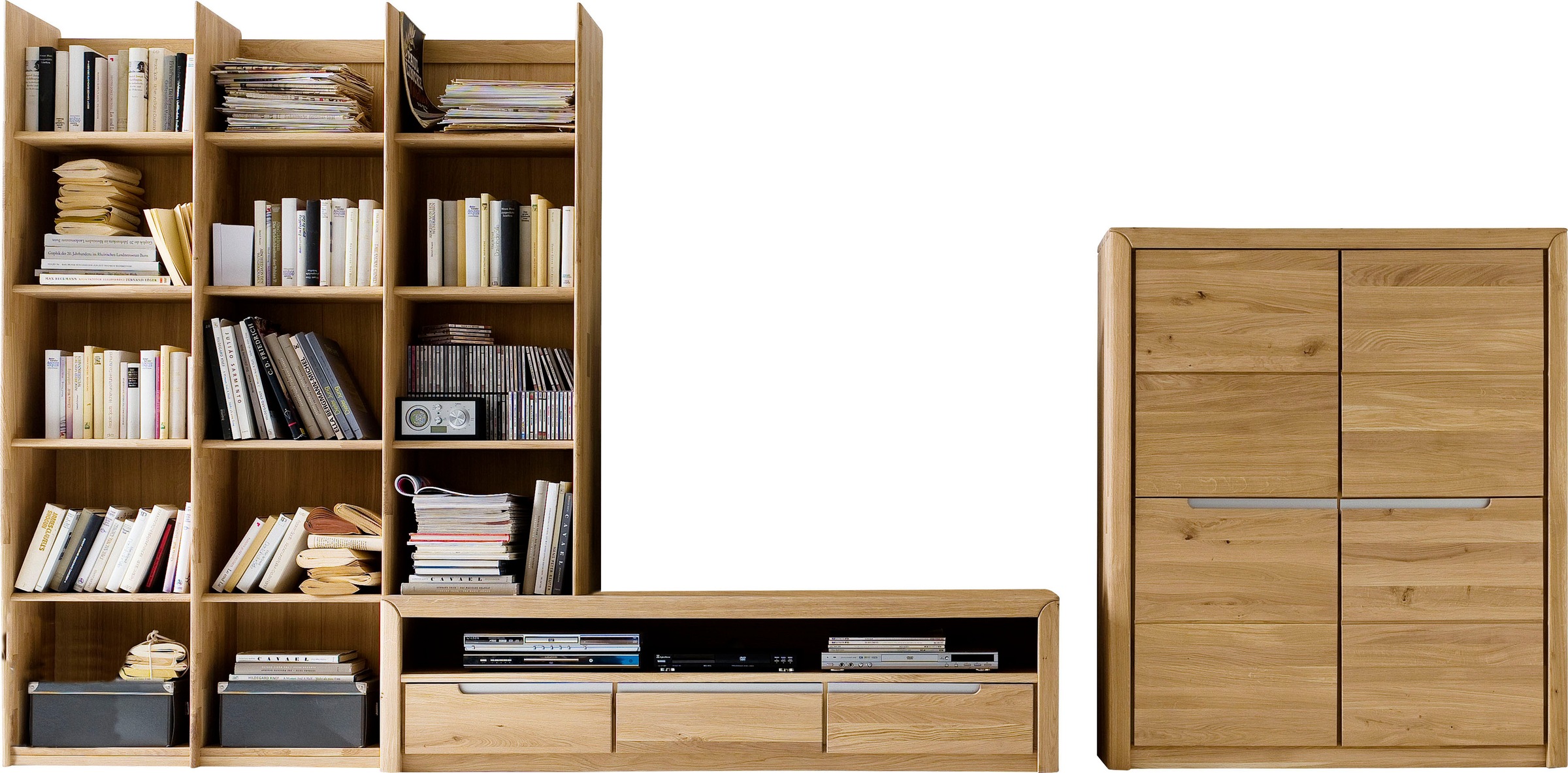 Quadrato Wohnwand »Florenz«, (Spar-Set, bestehend aus Artikel: 61385604 Regal,... kaufen