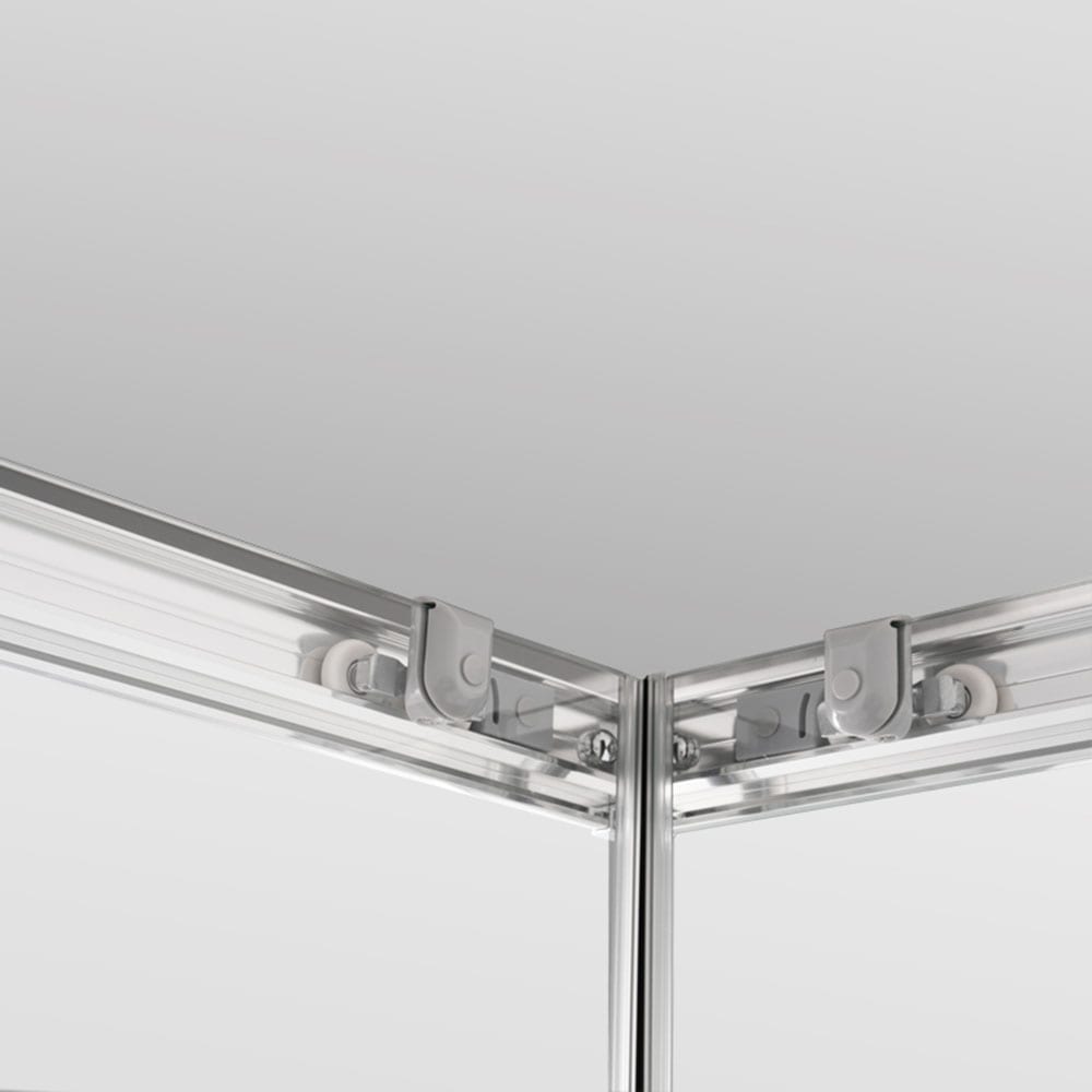 welltime Eckdusche »New Summer« Milchglas