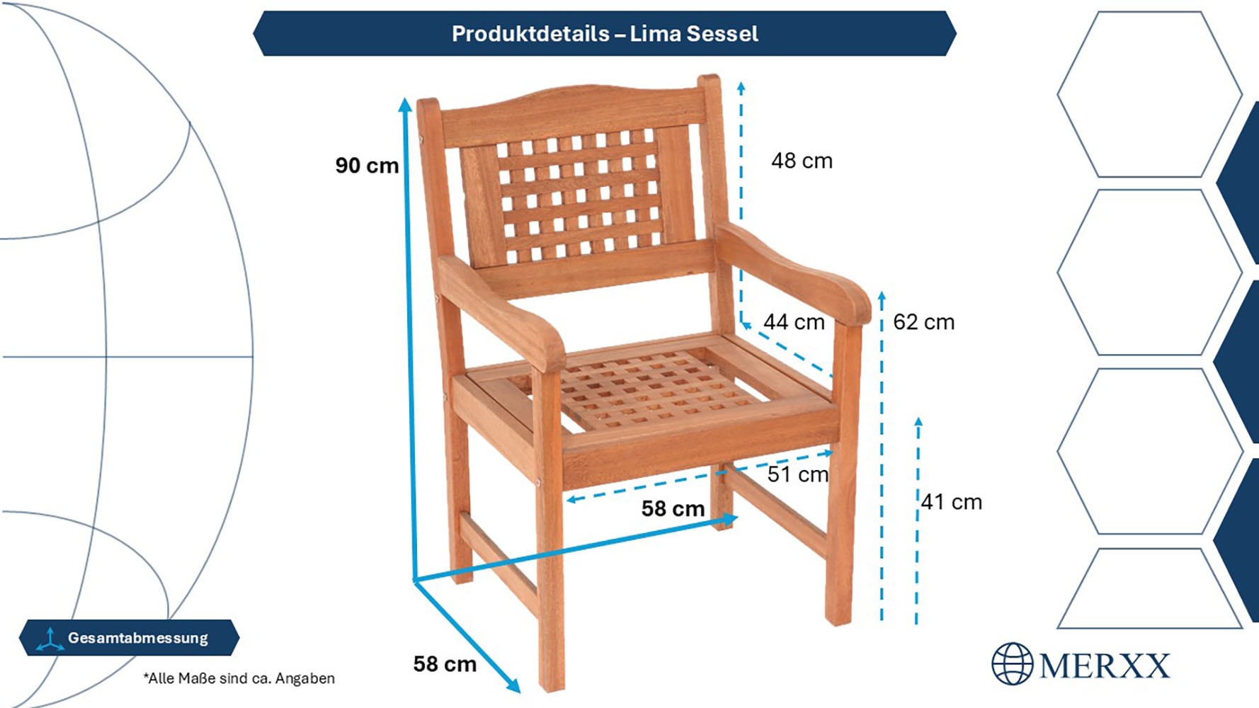 MERXX Garten-Essgruppe »Lima«