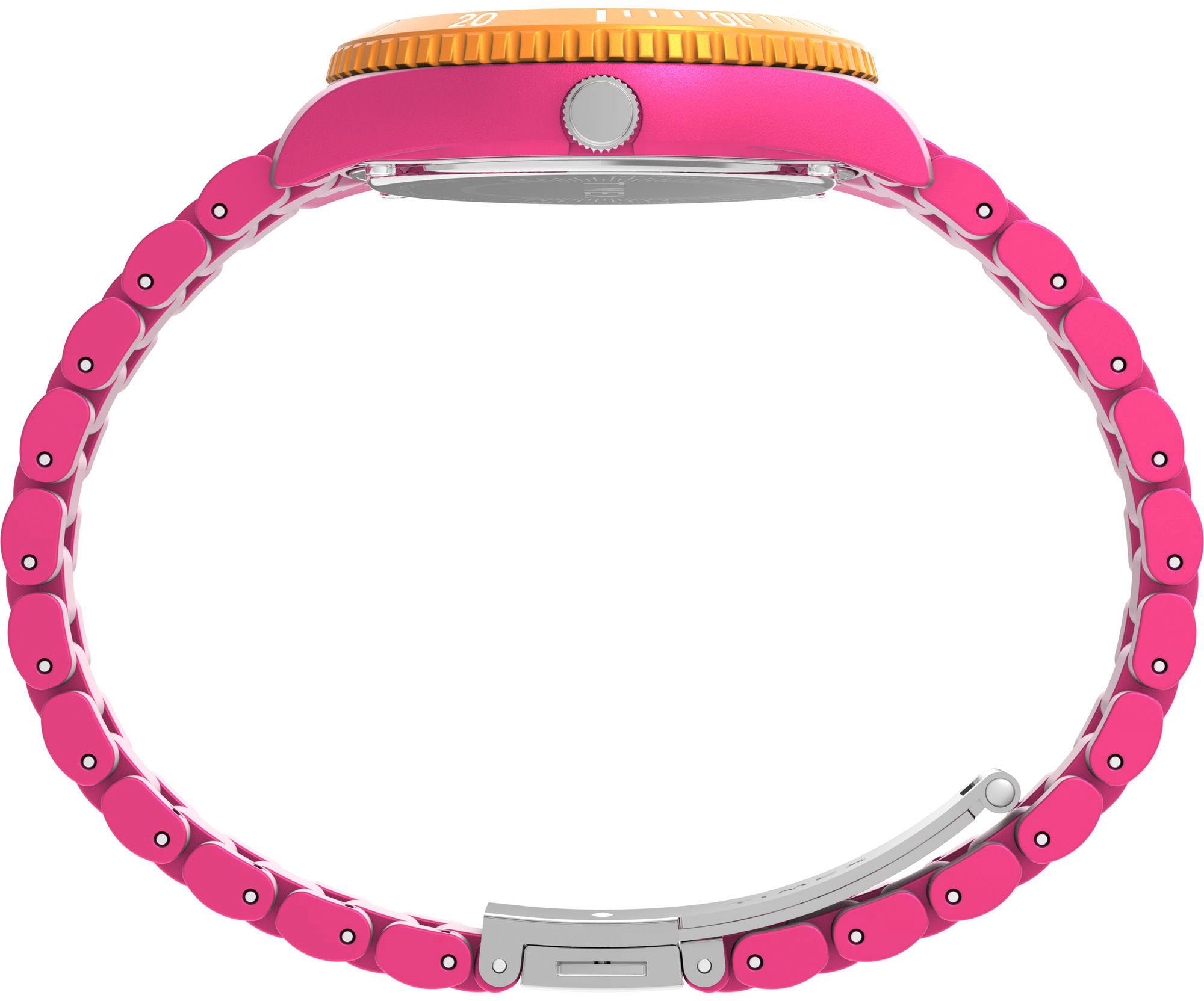 Timex Quarzuhr »LEGACY 37 mm«, Armbanduhr, Damenuhr,Kunststoffarmband, Leuchtzeiger