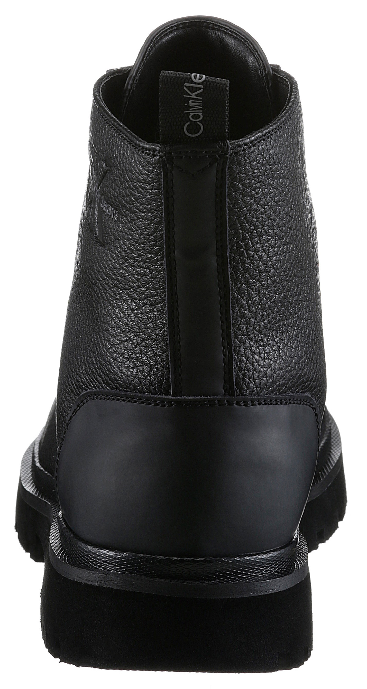 Calvin Klein Jeans Schnürstiefelette »EVA MID LACEUP BOOT LTH«, mit Profilsohle