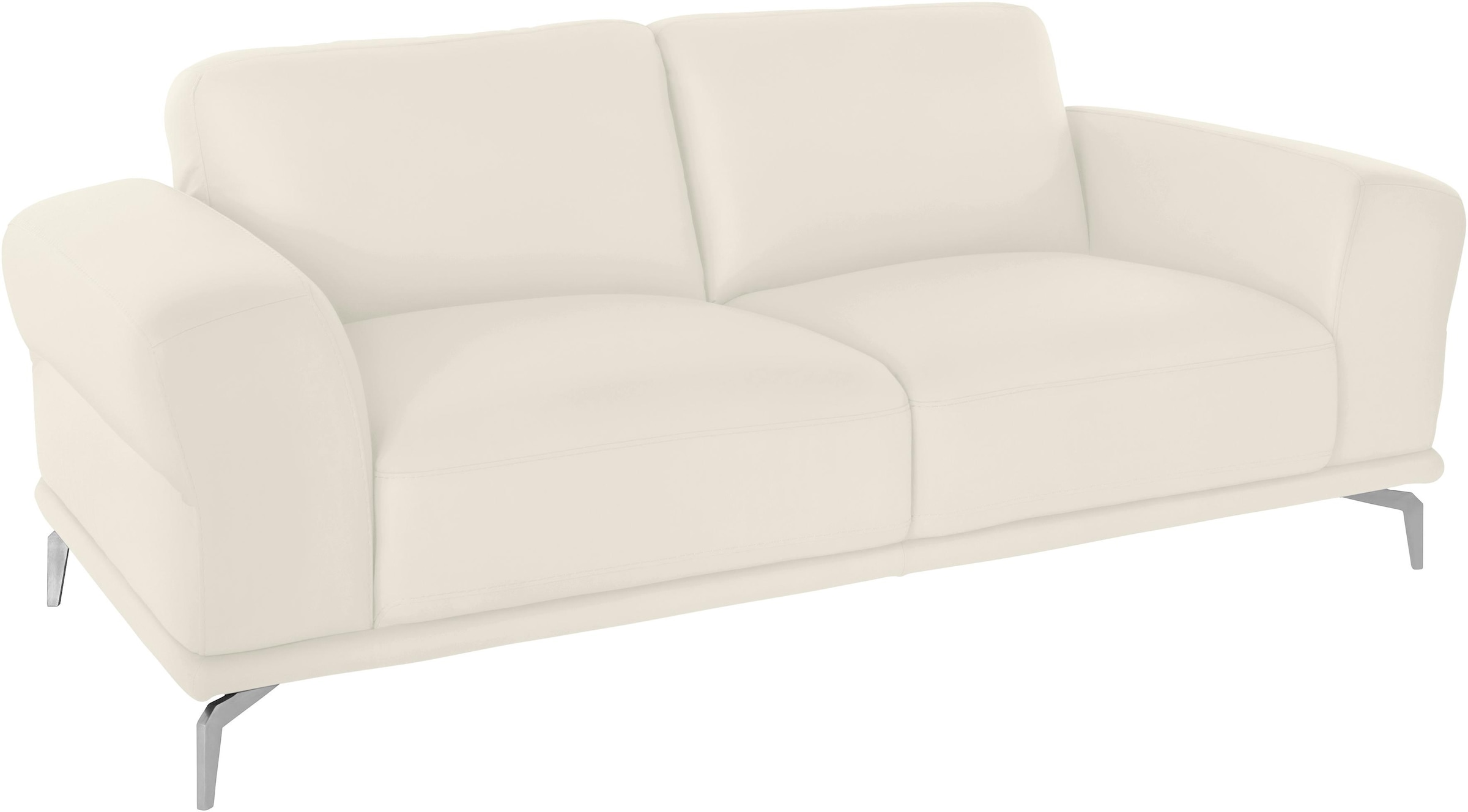 W.SCHILLIG 2-Sitzer »montanaa« mit Metallfüßen in Chrom glänzend, Breite 192 cm