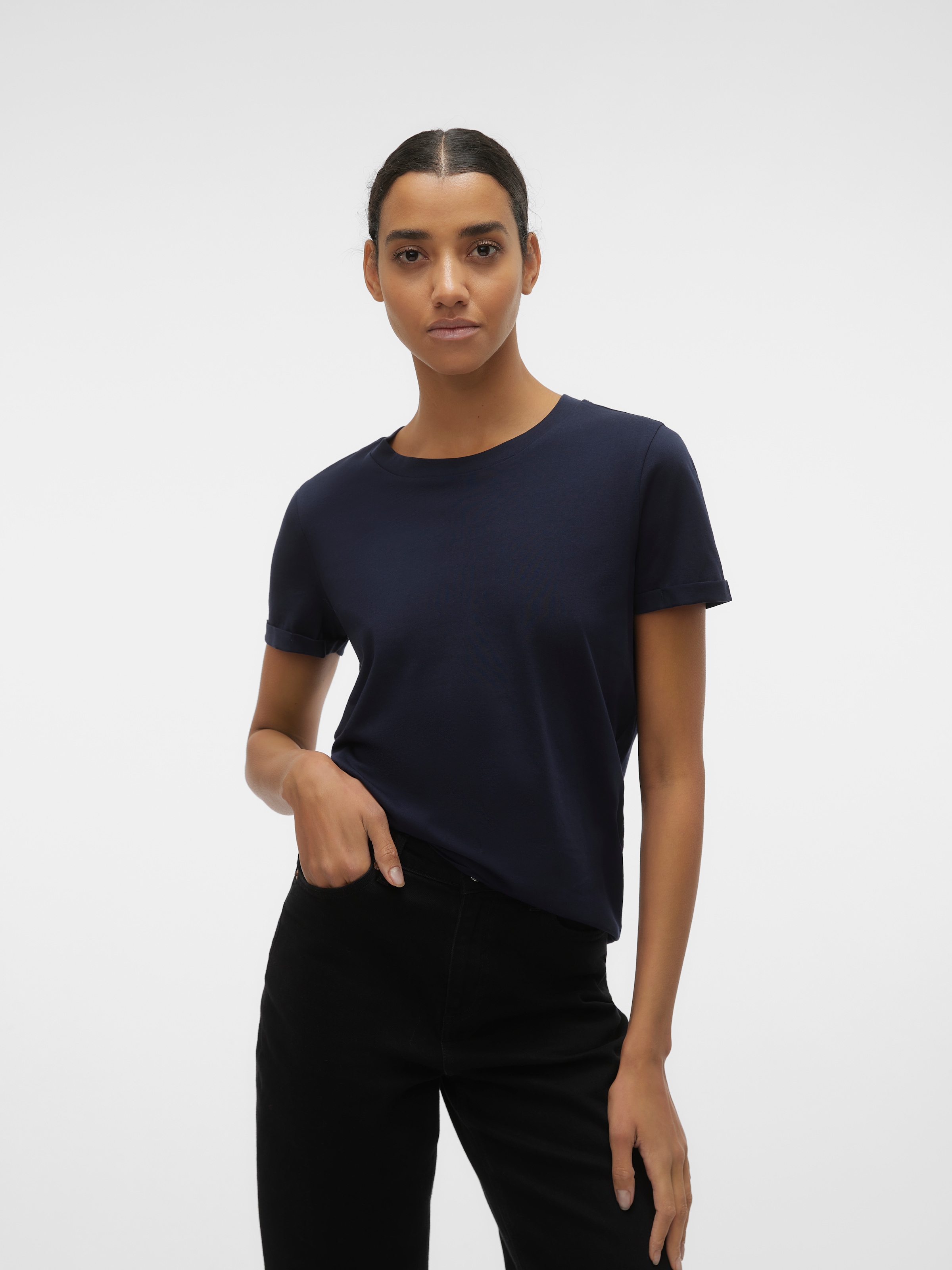 Vero Moda Kurzarmshirt »VMPAULA S/S T-SHIRT NOOS«