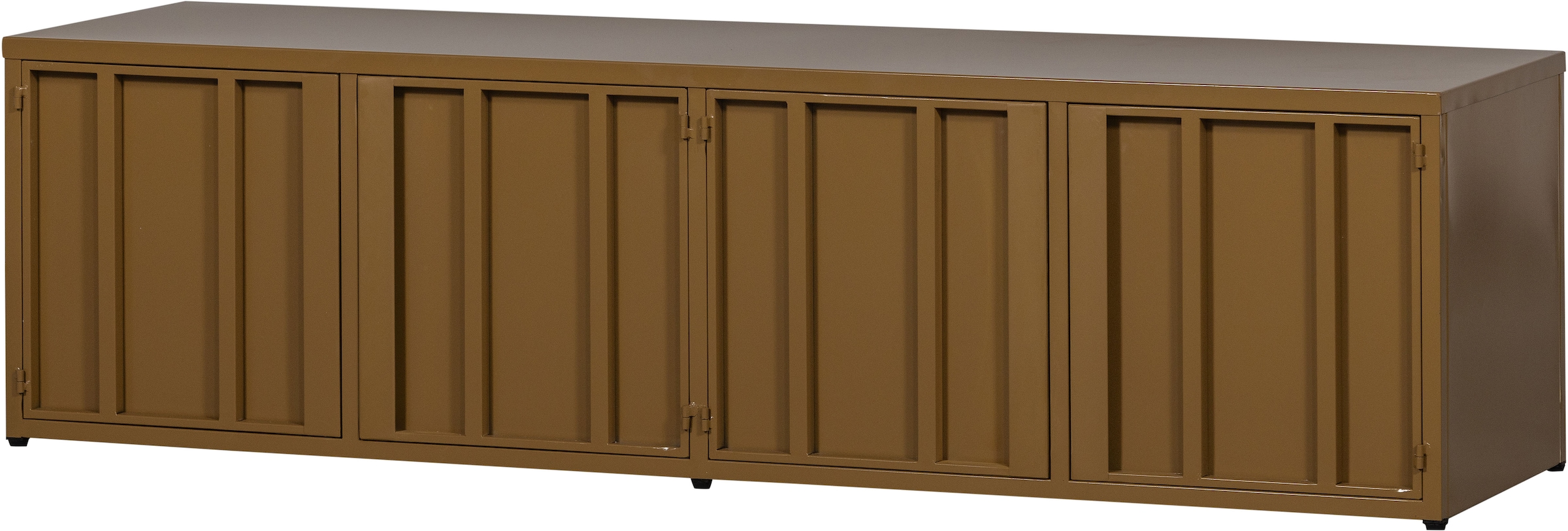 WOOOD Lowboard »WOOOD LEVEL TV-SCHRANK METALL« Level TV-Möbel WOOOD mit Stauraum, Stil und ordentliche Kabelführung