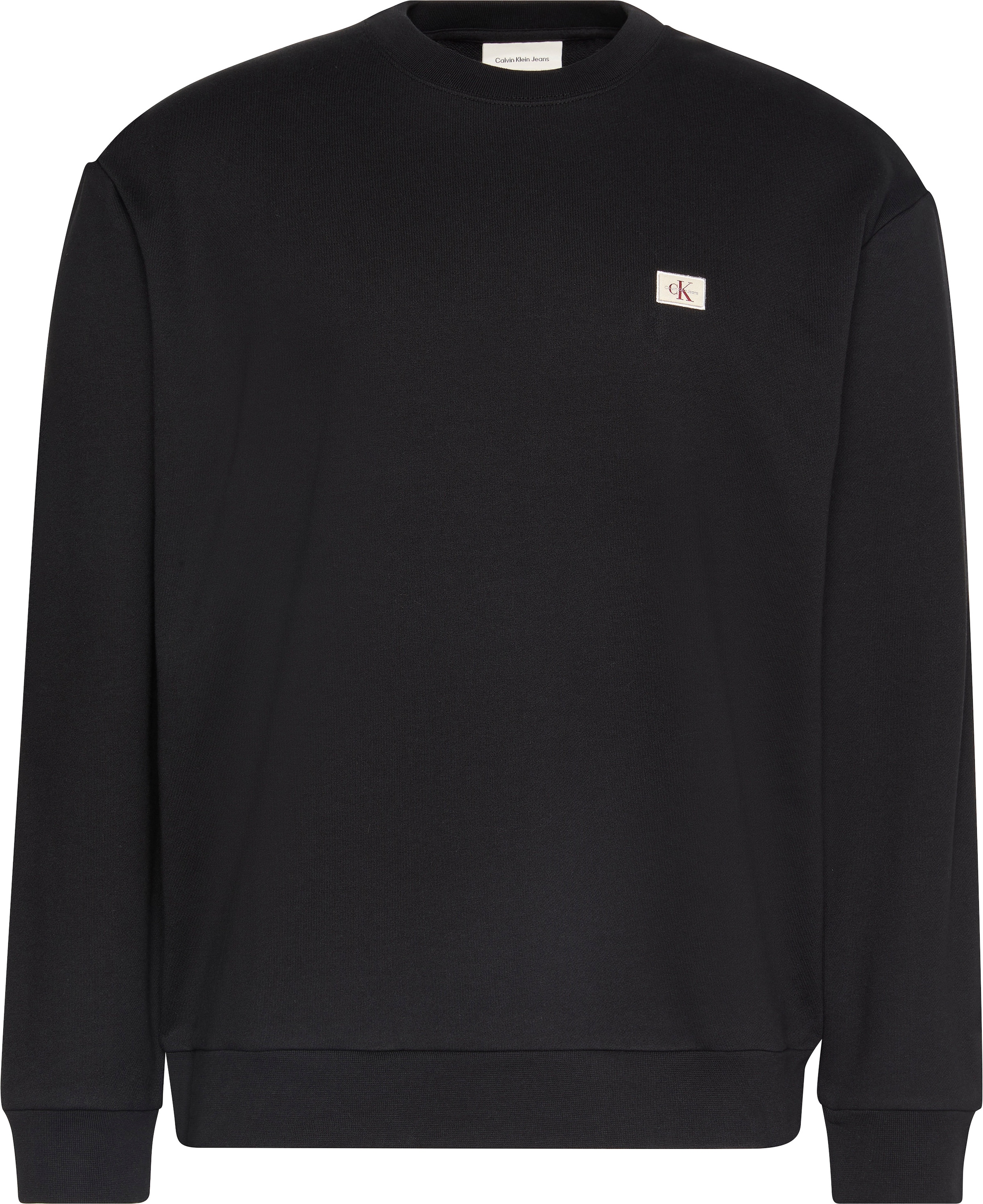 Calvin Klein Jeans Sweatshirt »400GSM TRRY BDG CRWN«, Mit Rundhalsausschnitt
