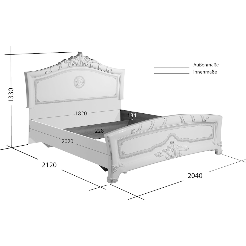 INOSIGN Schlafzimmer-Set »GRETA«, (4 St.)