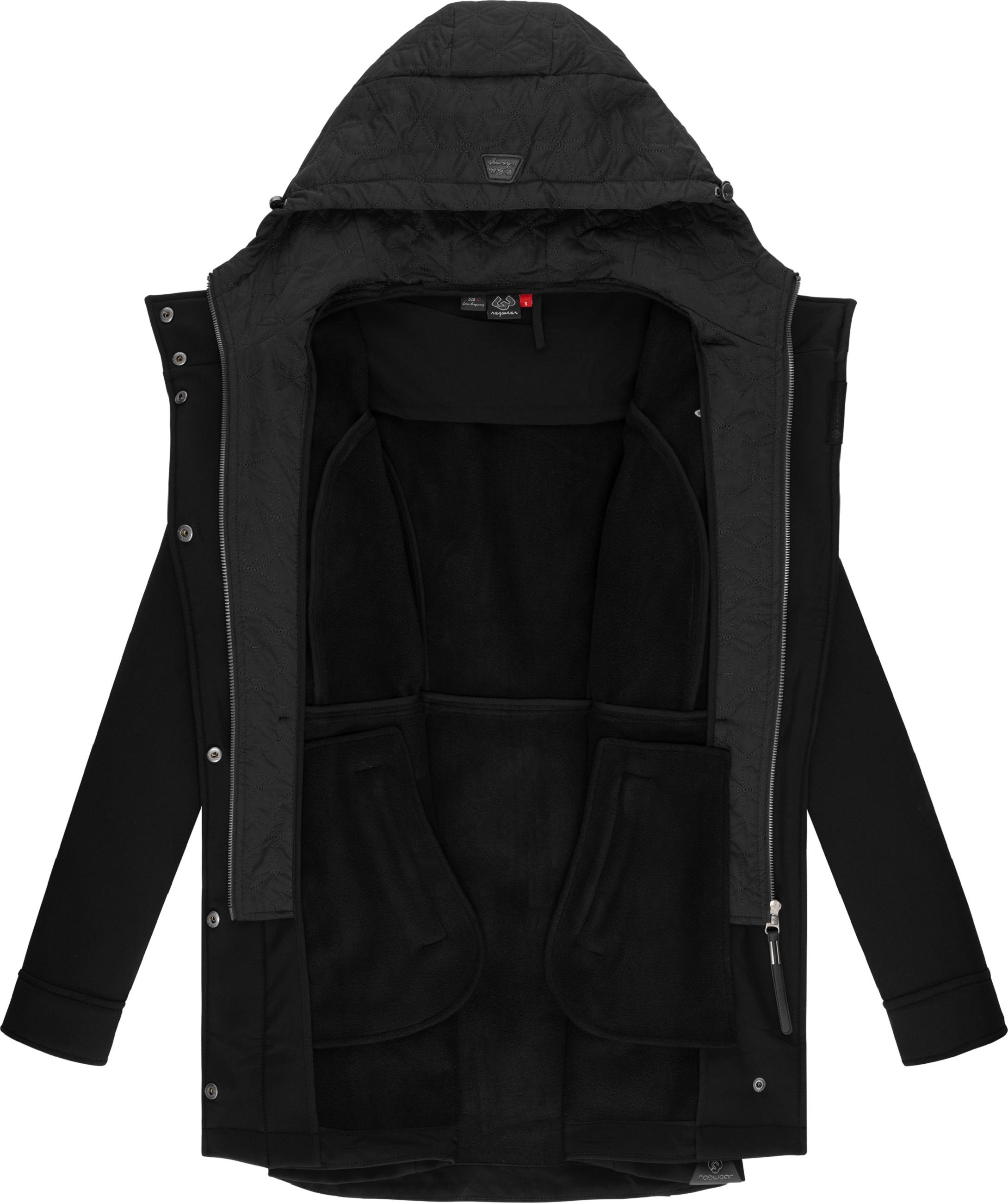 Ragwear Regenmantel »Softshellmantel Ybela«