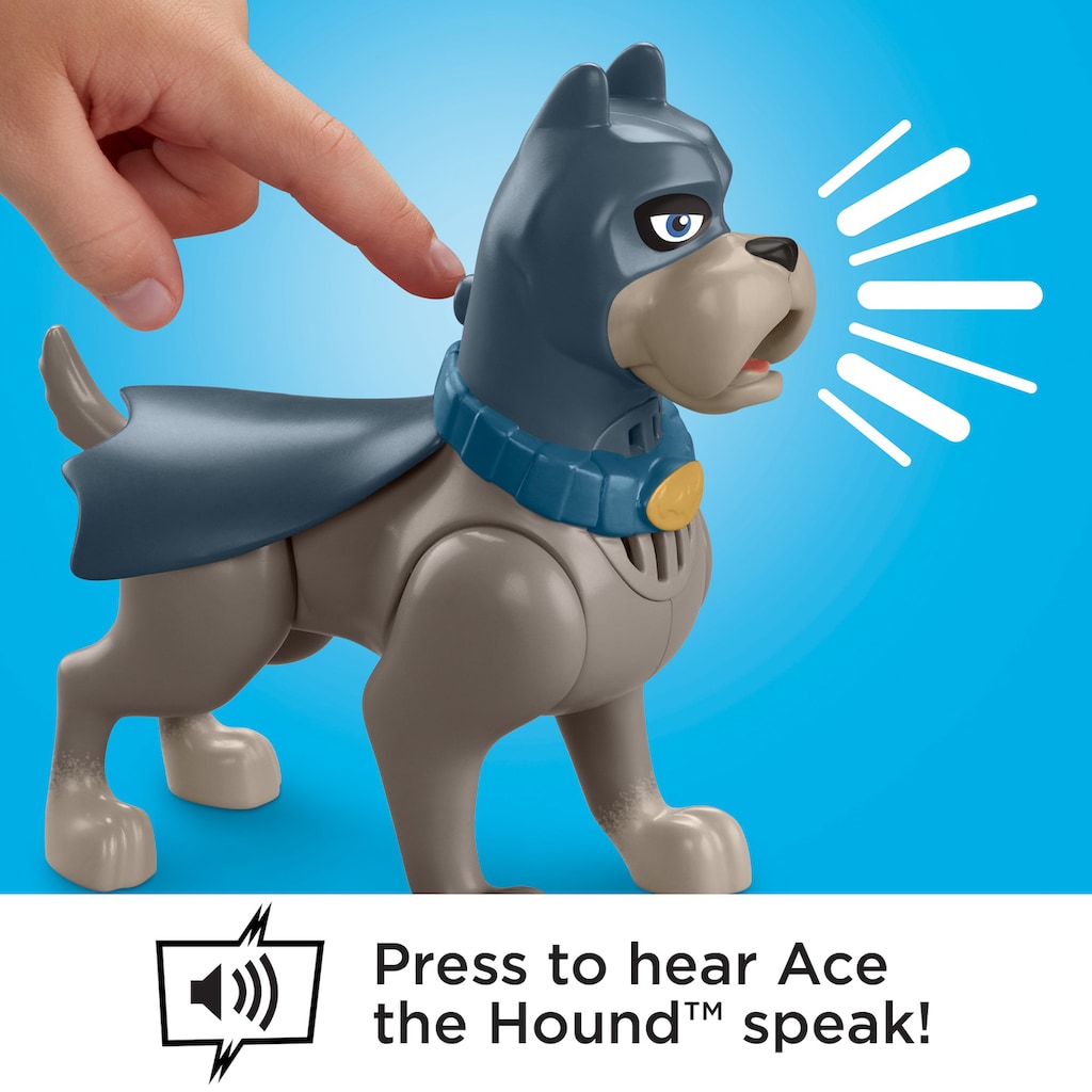 Fisher-Price® Spielfigur »DC League of Super Pets Talking Ace (s/o)«, mit Soundeffekten