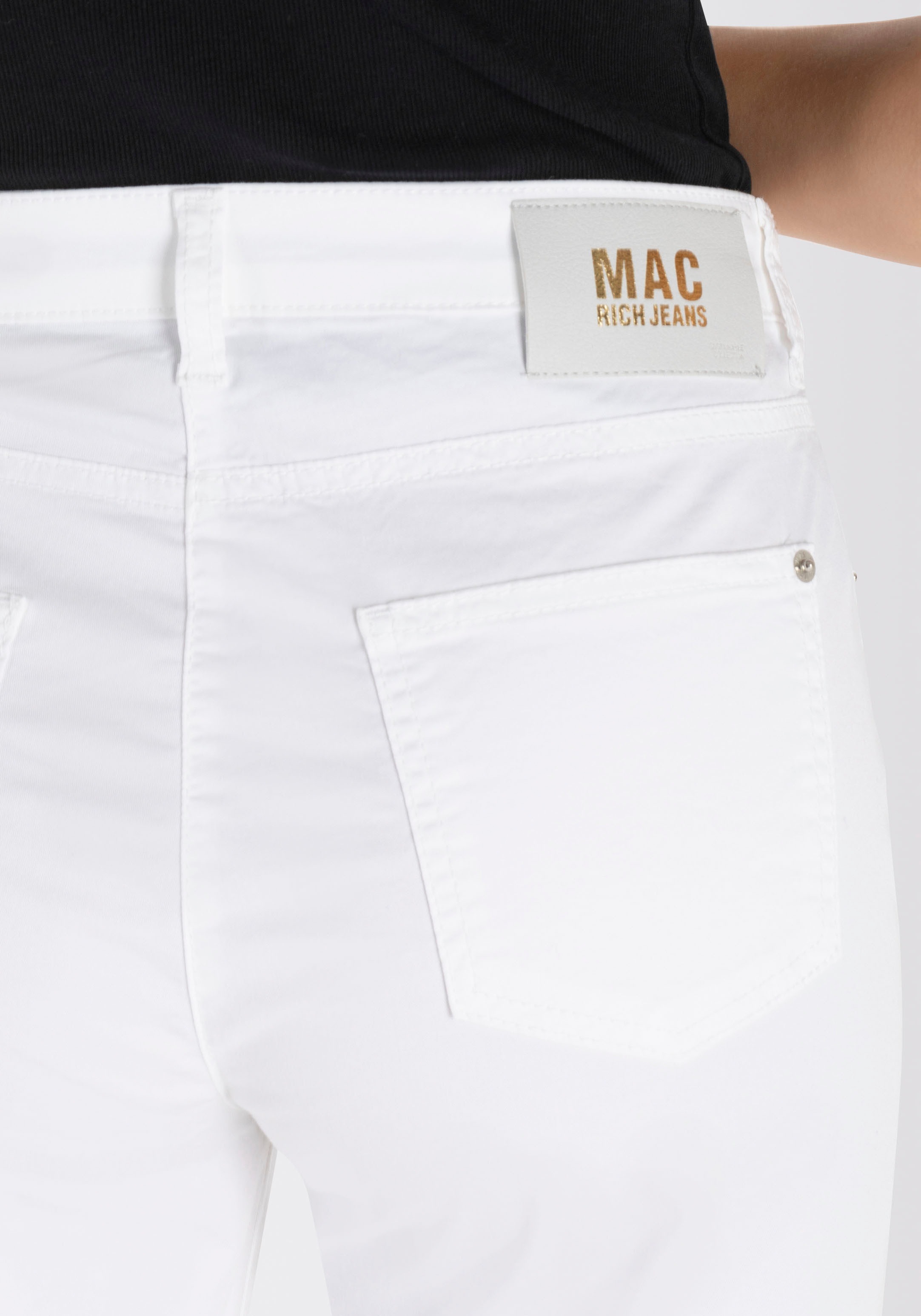 MAC Weite Jeans »Rich-Culotte« schmaler Bund und weites Bein CB8905