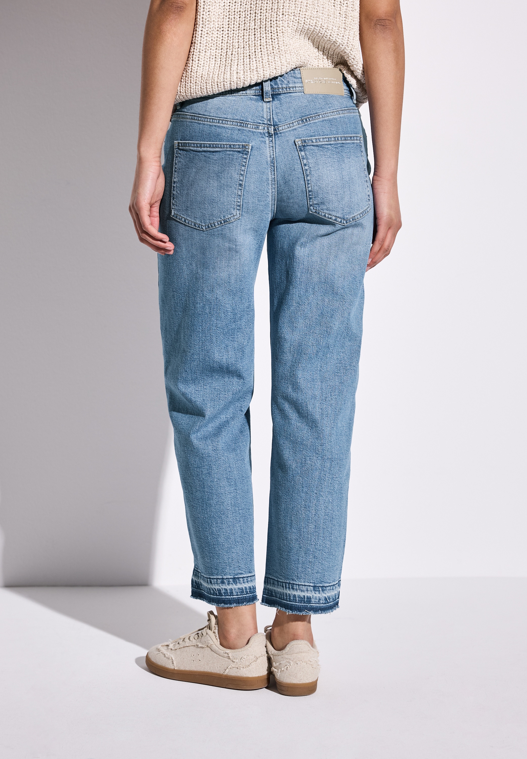 STREET ONE Straight-Jeans, im Five-Pocket Style