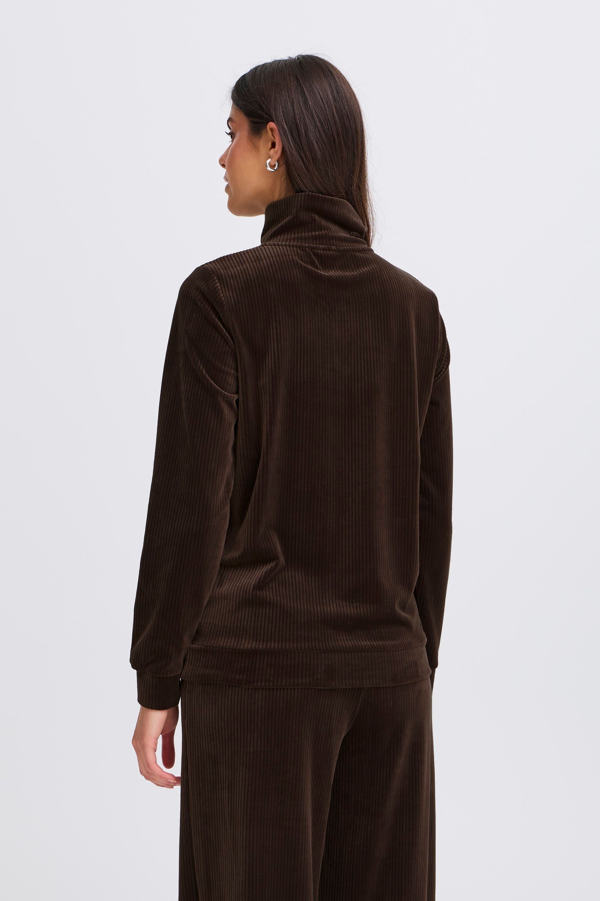 OXMO Troyer »Longsweatshirt OXEBBA HALFZIP«