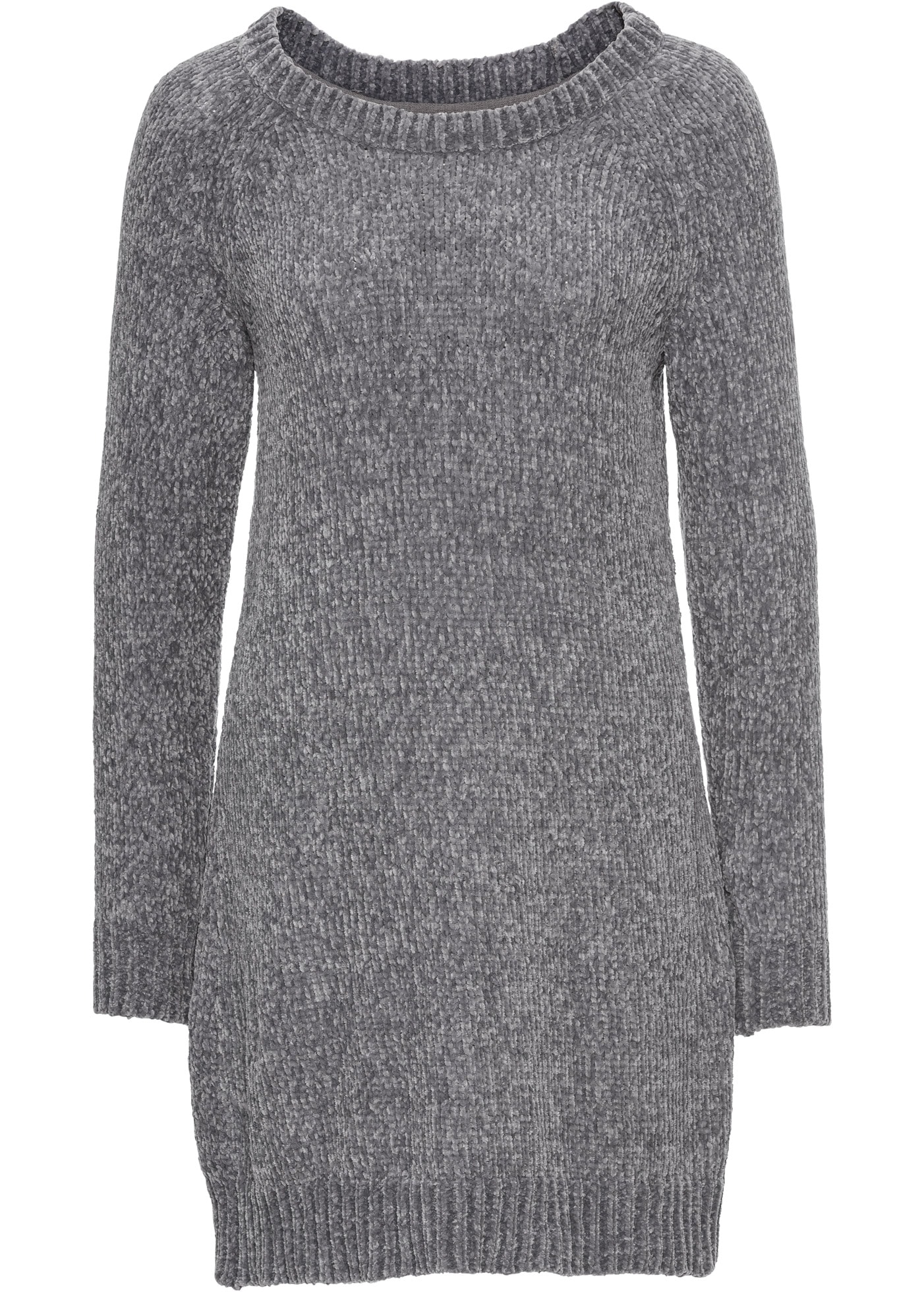 bonprix Strickkleid für den Alltag, aus Polyester, lockere Passform