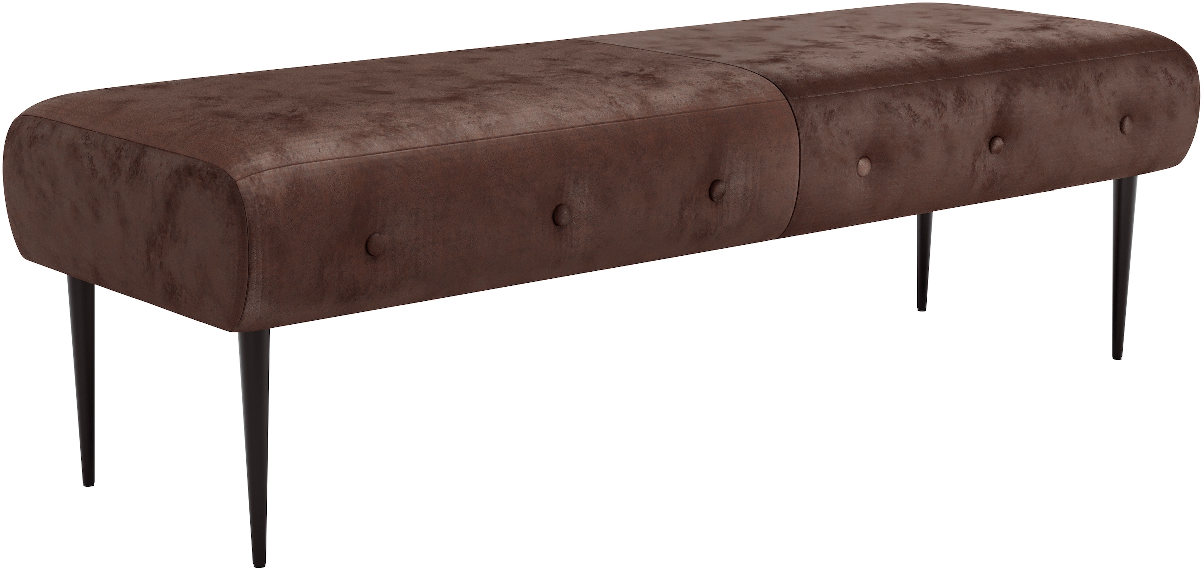 Home affaire 2,5-Sitzer »Amber« mit Knopfheftung,in verschieden Stoffarten